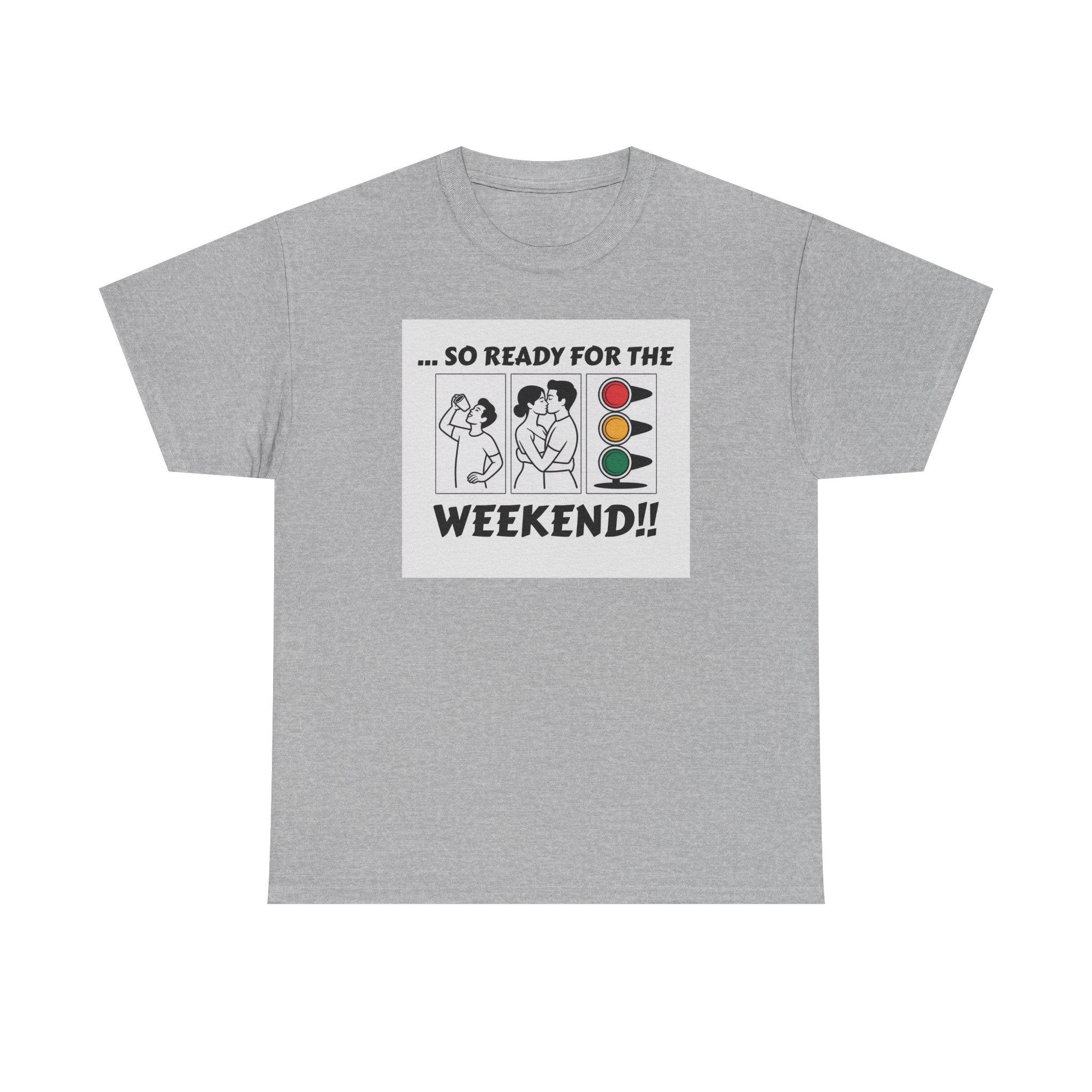 Weekend Vibes Unisex Heavy Cotton Tee