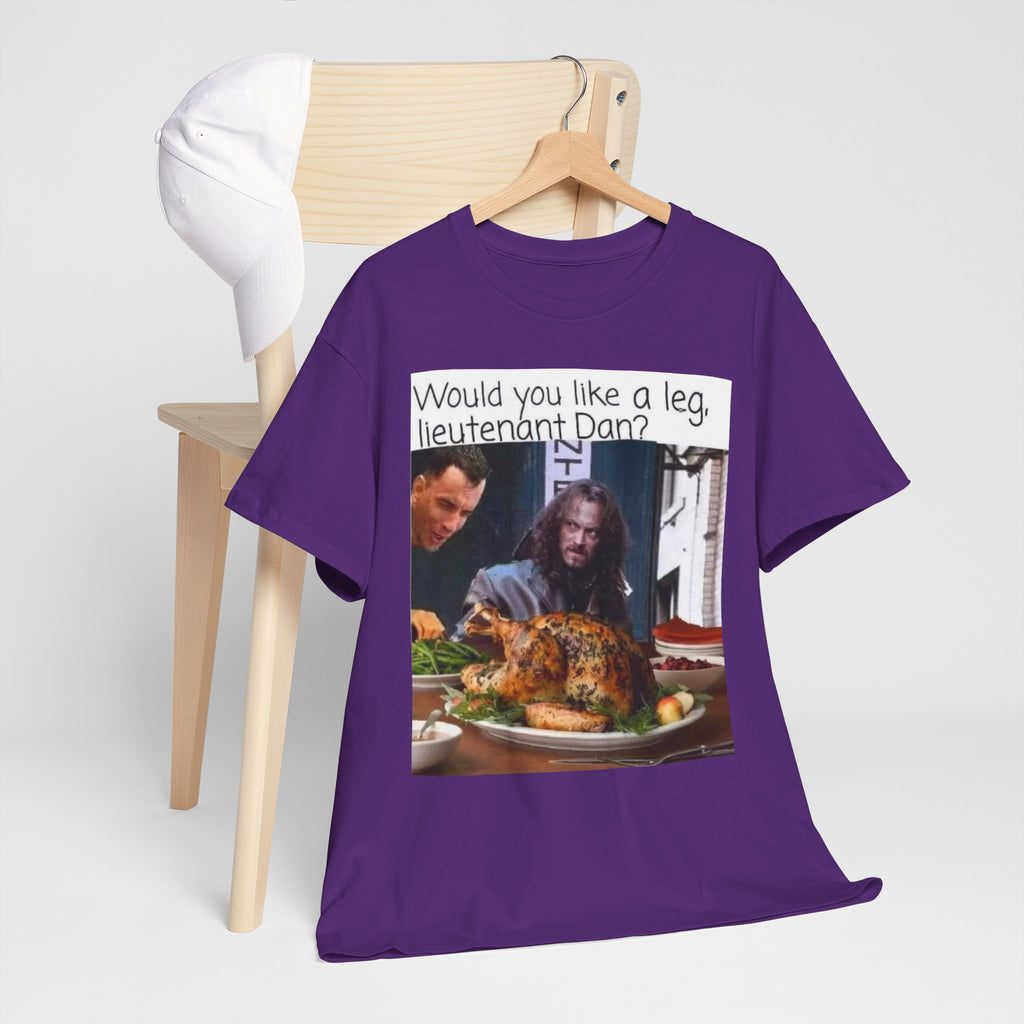 Lieutenant Dan Funny Thanksgiving T-Shirt