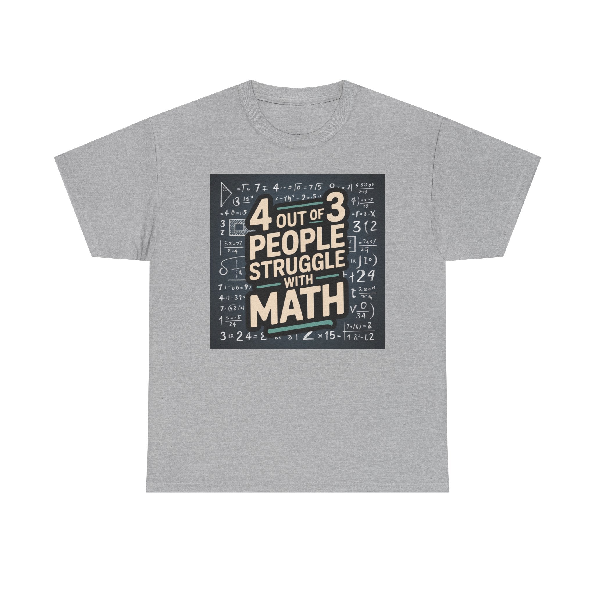 Funny Math T-Shirt, Perfect Gift for Teacher Appreciation, Back to School, Math Enthusiasts, Casual Wear, Humor Tee