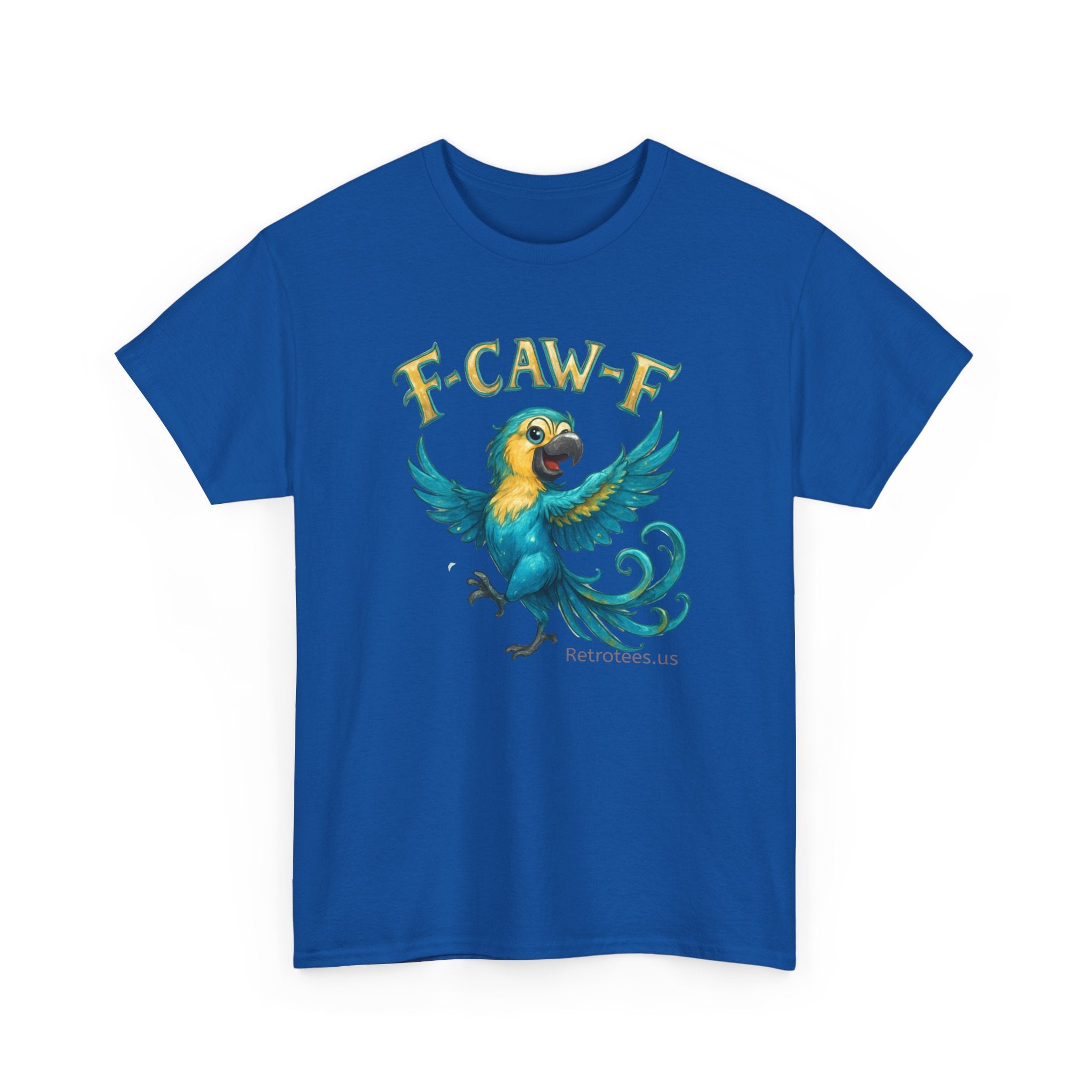 Parrot 'F-CAW-F' Graphic Tee