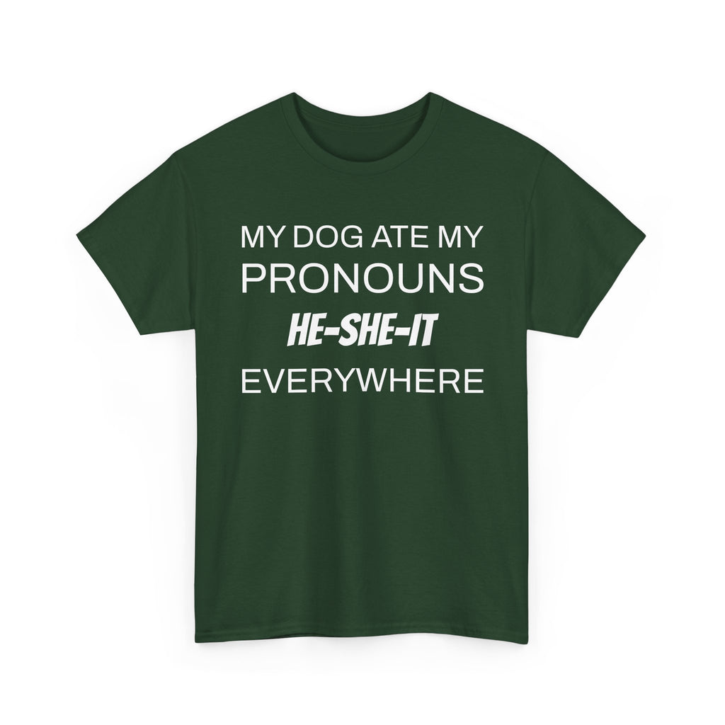 Funny Pronouns T-Shirt, Trendy LGBTQ+ Pride Tee, Casual Wear, Everyday Statement Top