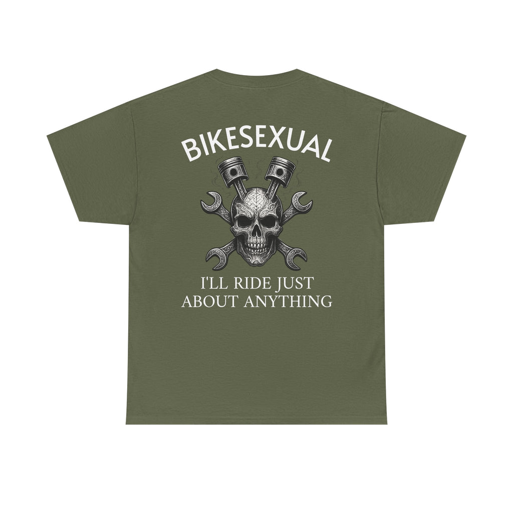 Bikesexual Skull Tee