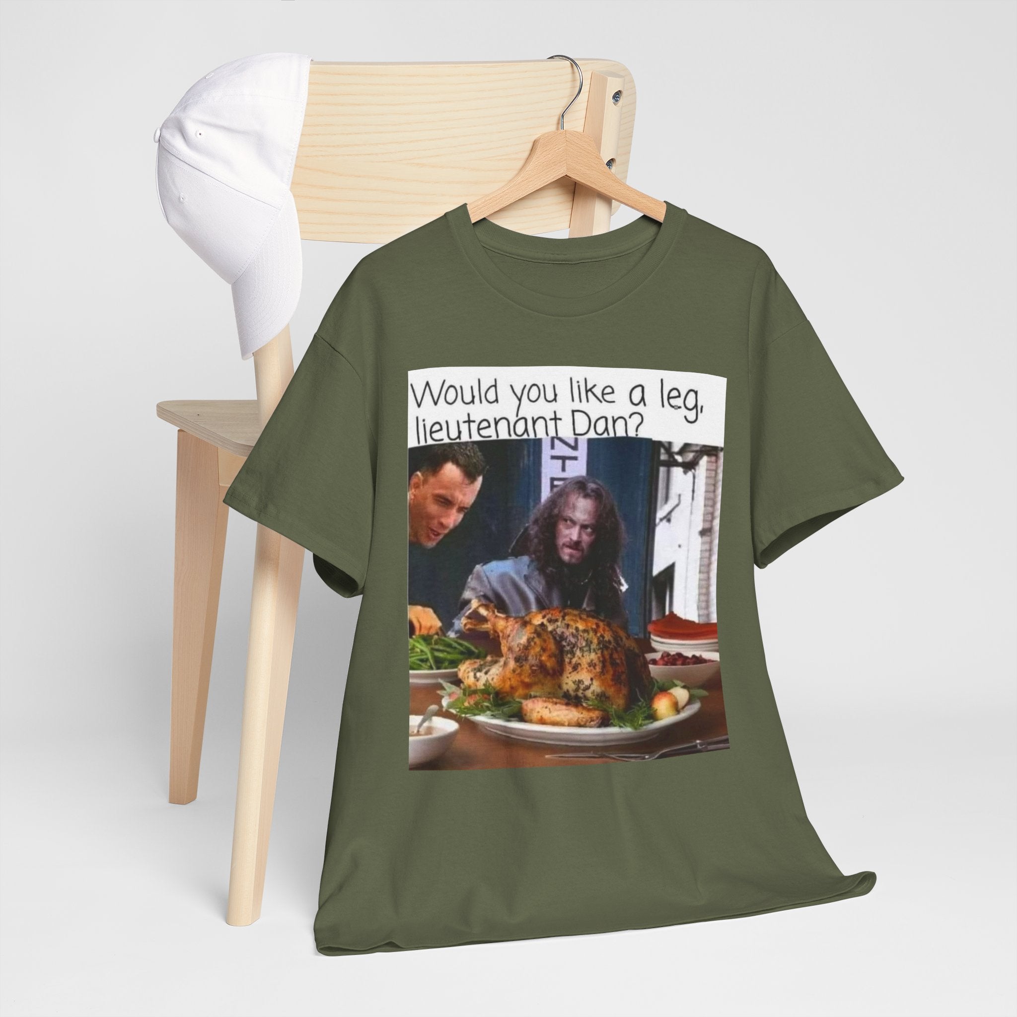 Lieutenant Dan Funny Thanksgiving T-Shirt