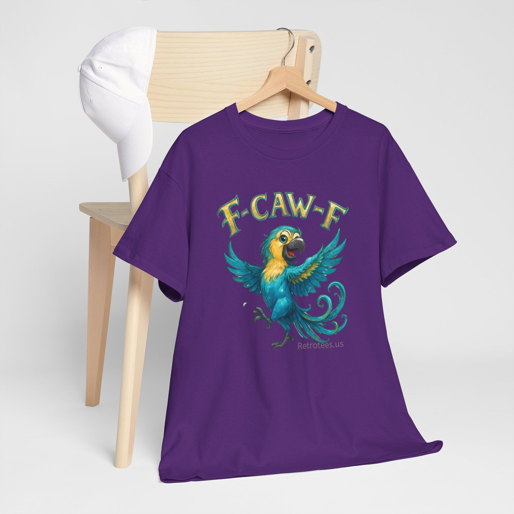 Parrot 'F-CAW-F' Graphic Tee
