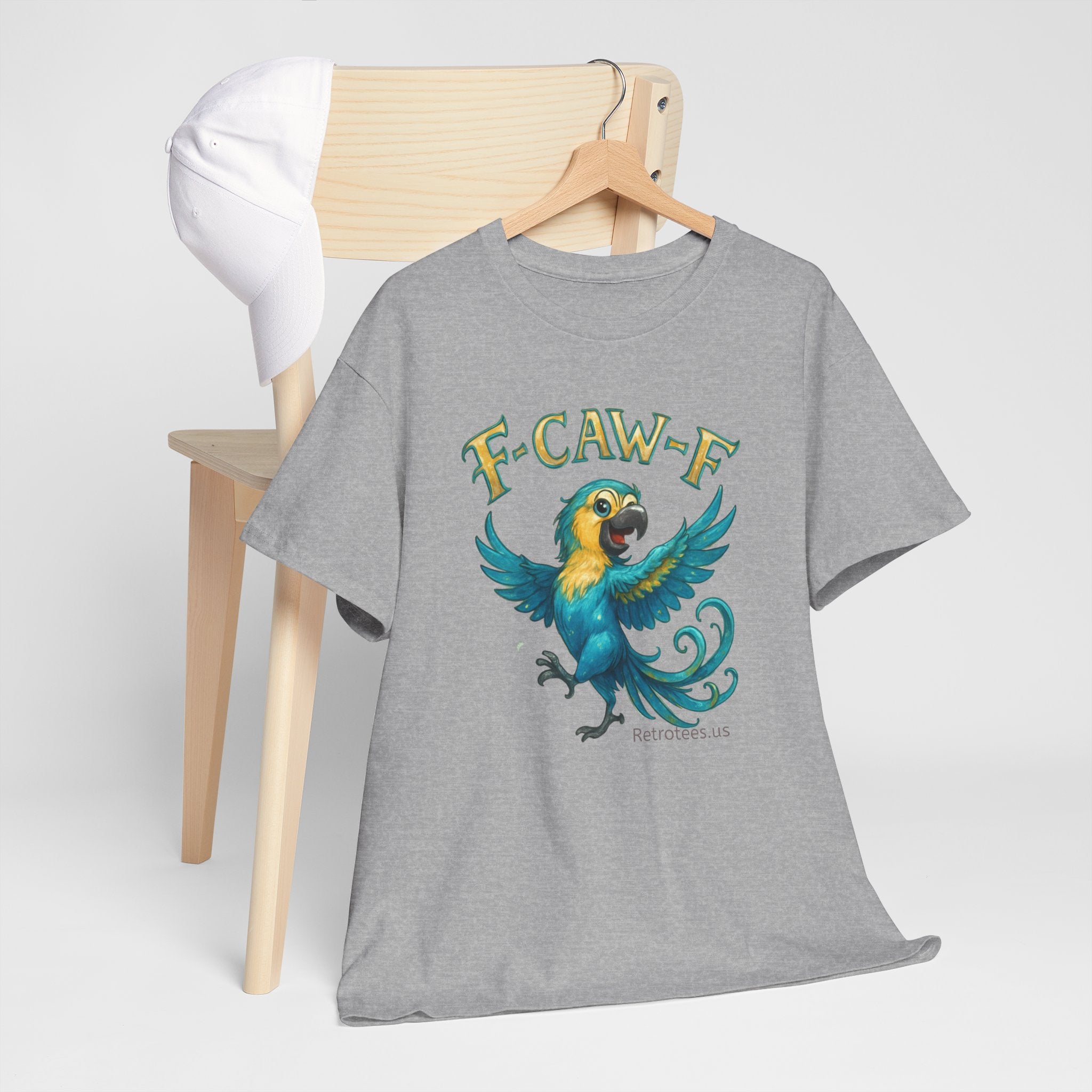 Parrot 'F-CAW-F' Graphic Tee