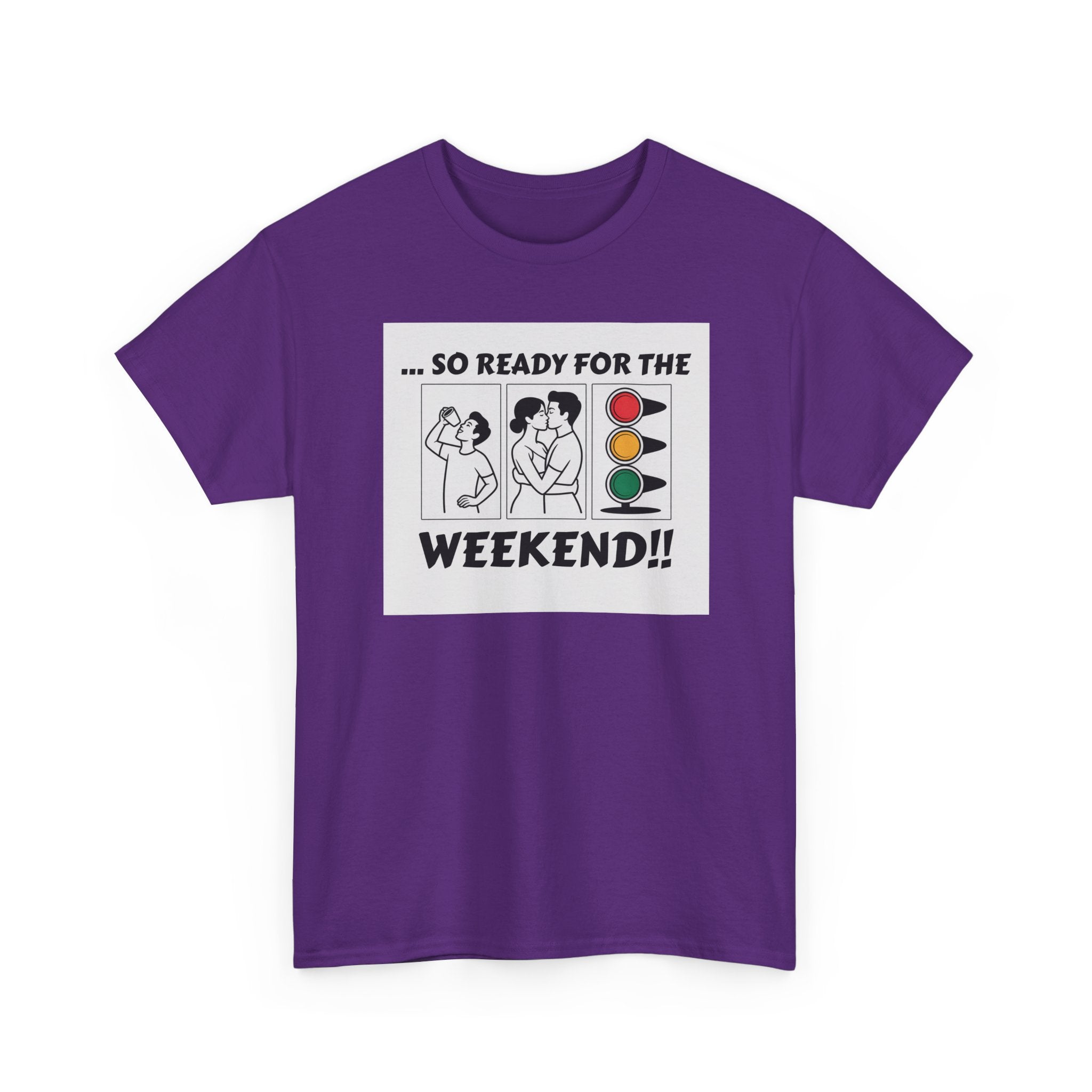 Weekend Vibes Unisex Heavy Cotton Tee