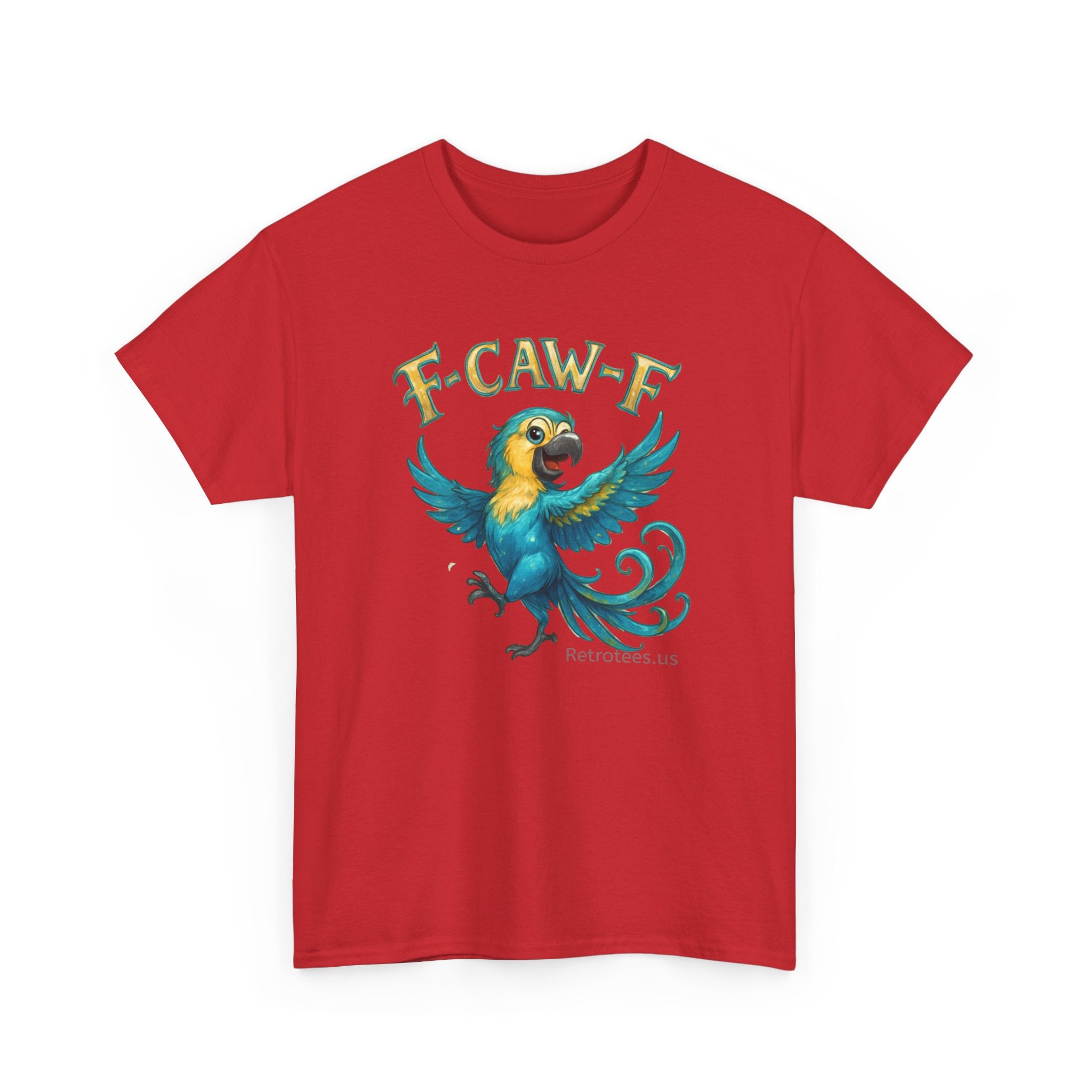 Parrot 'F-CAW-F' Graphic Tee