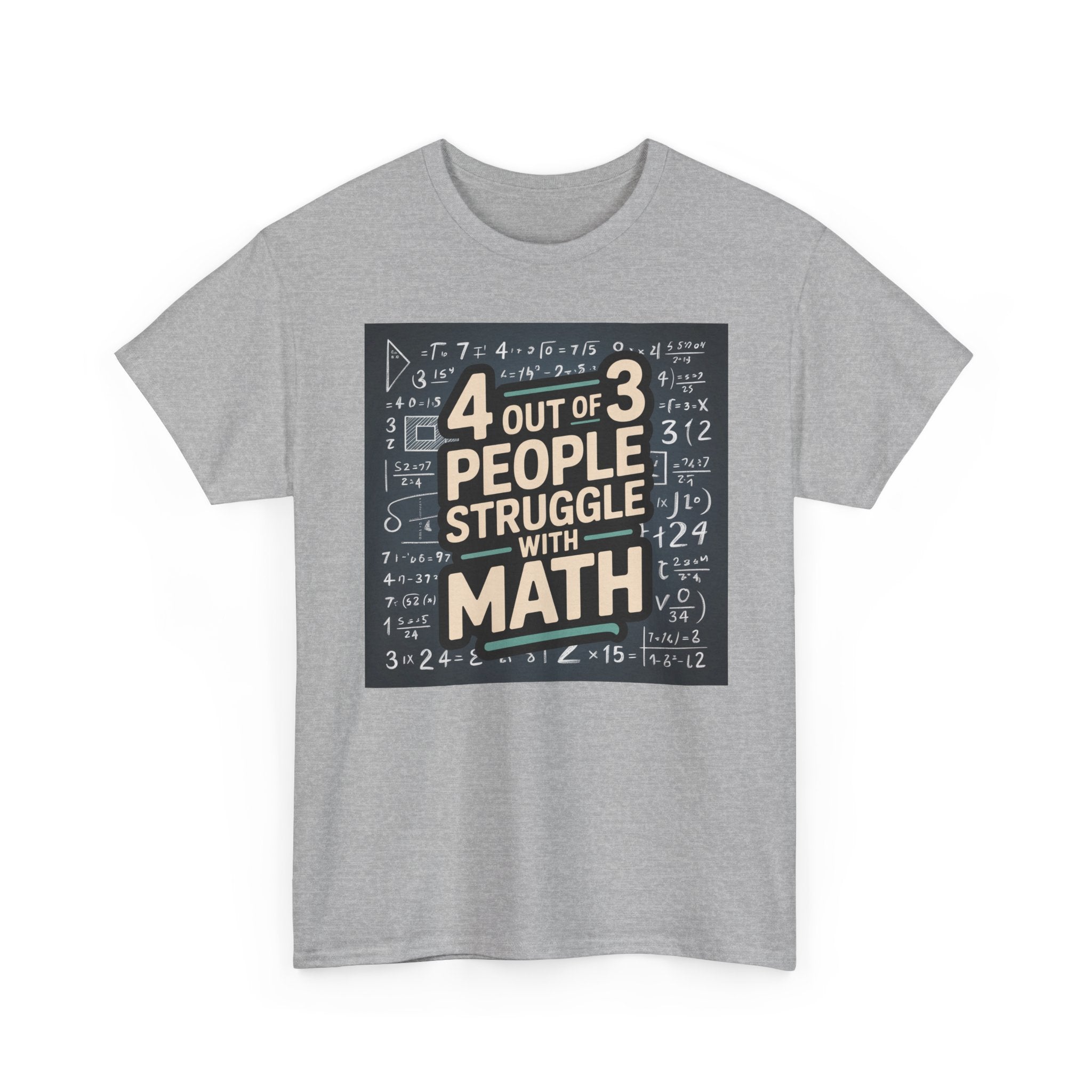 Funny Math T-Shirt, Perfect Gift for Teacher Appreciation, Back to School, Math Enthusiasts, Casual Wear, Humor Tee