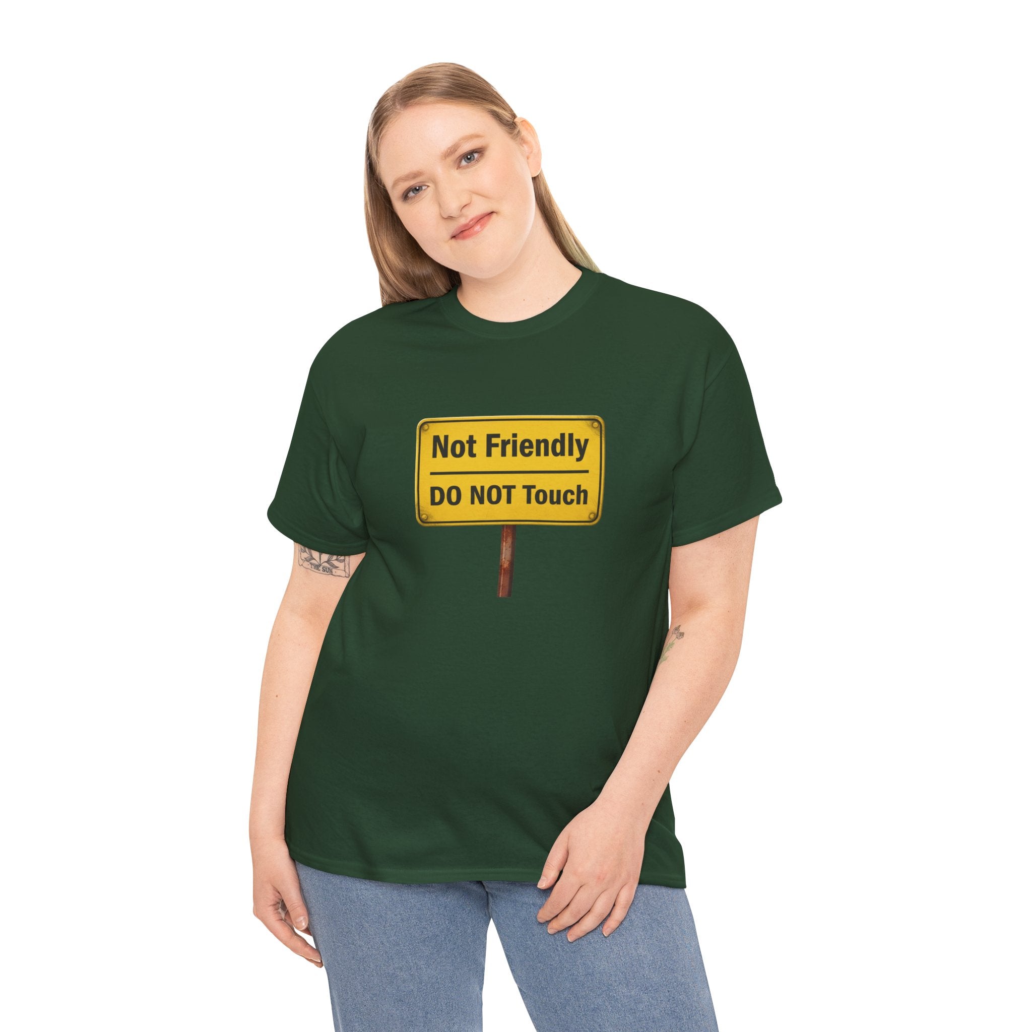 Not Friendly - Heavy Cotton Tee