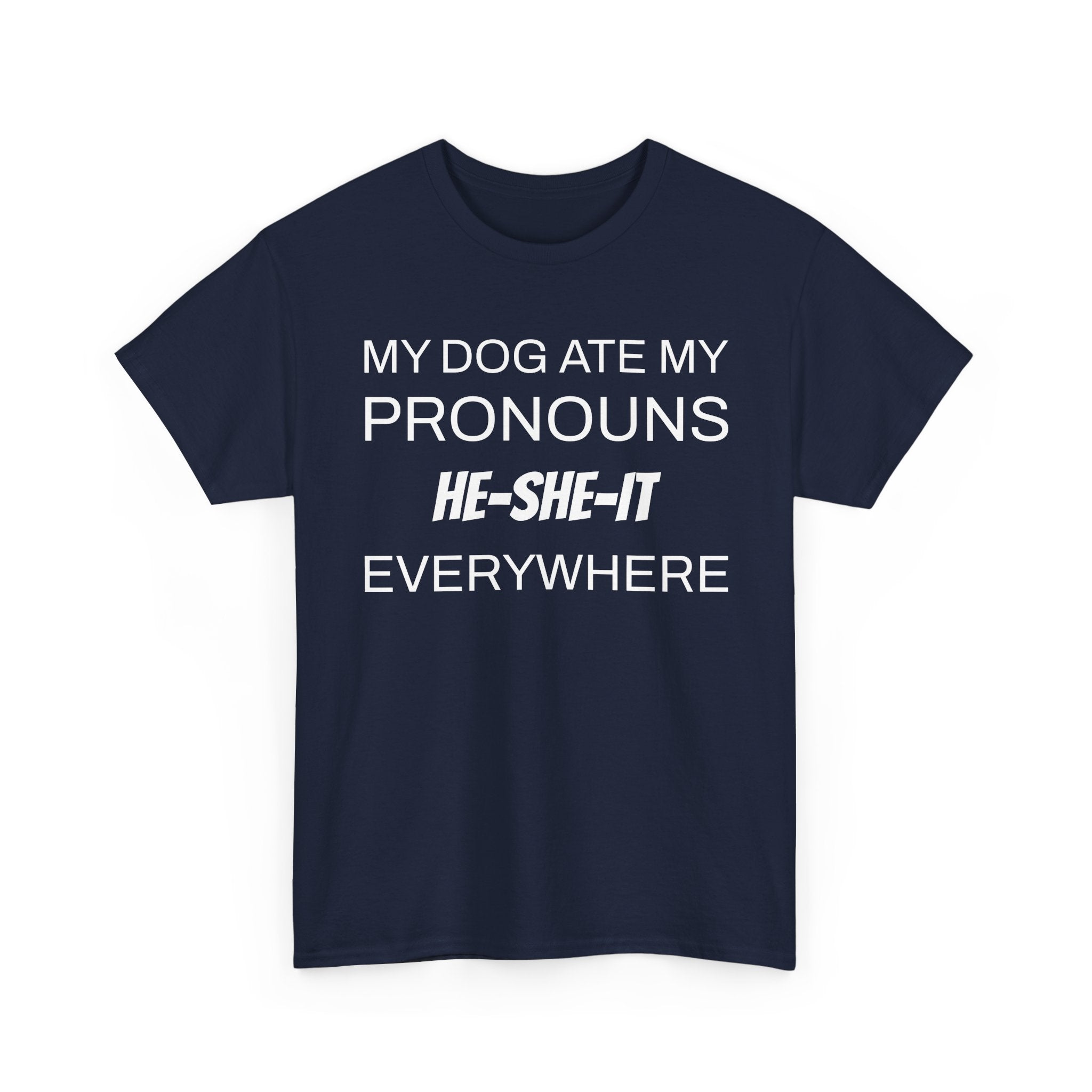 Funny Pronouns T-Shirt, Trendy LGBTQ+ Pride Tee, Casual Wear, Everyday Statement Top