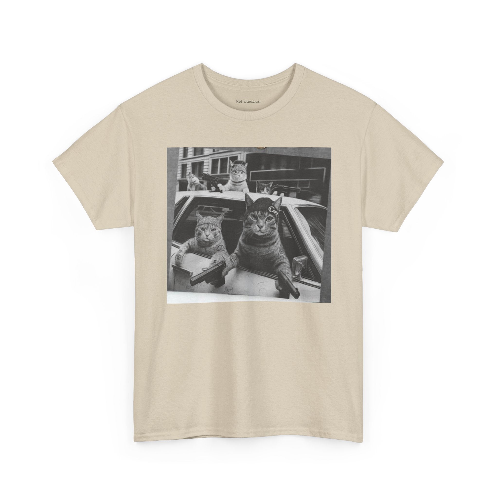 Cat Gang-Heavy Cotton Tee