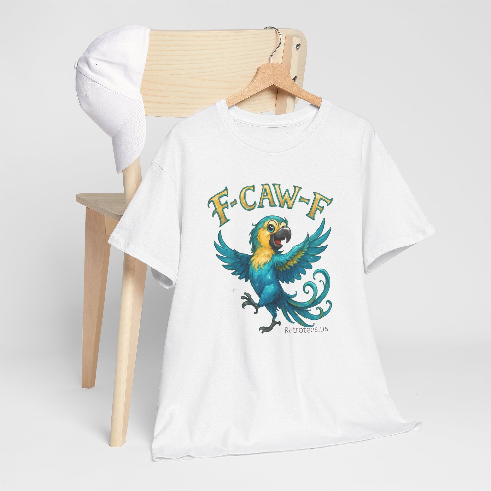 Parrot 'F-CAW-F' Graphic Tee