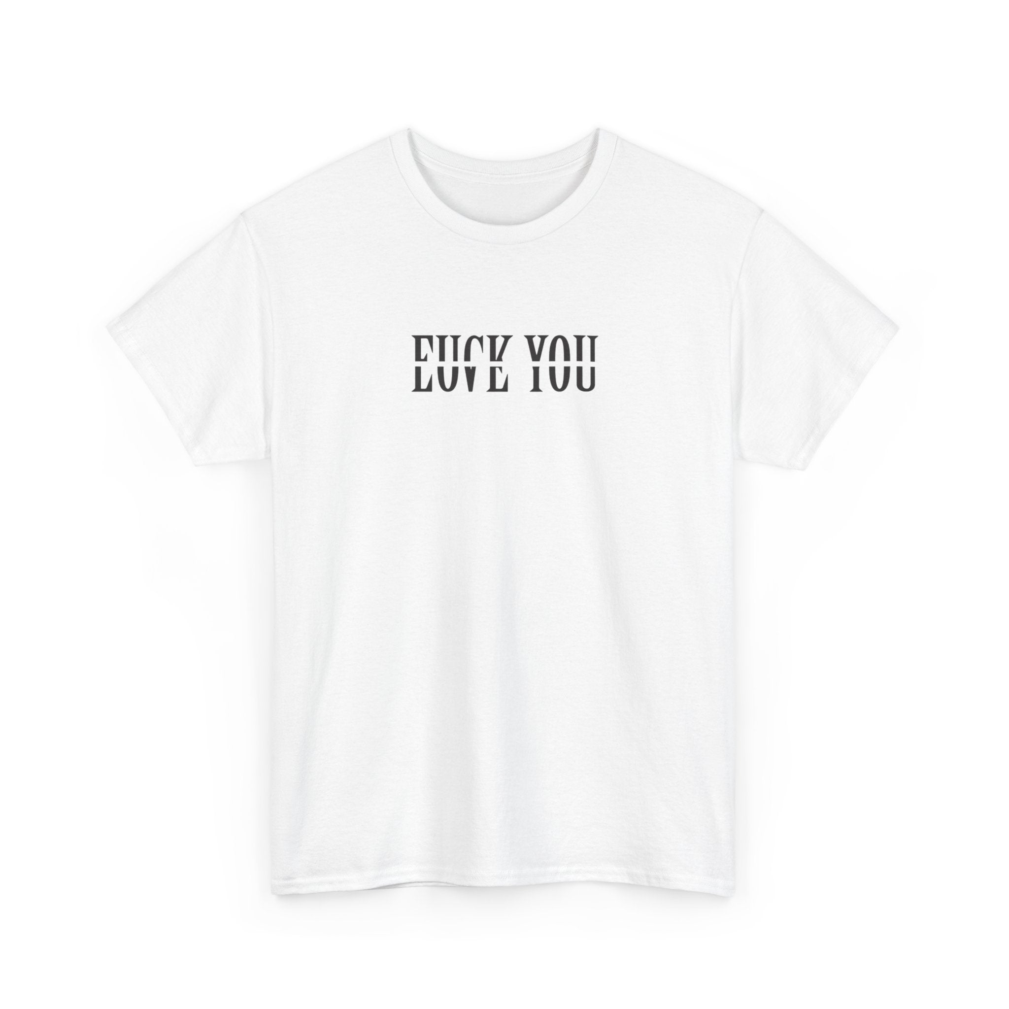 Ambigram "Love You / F*** You"