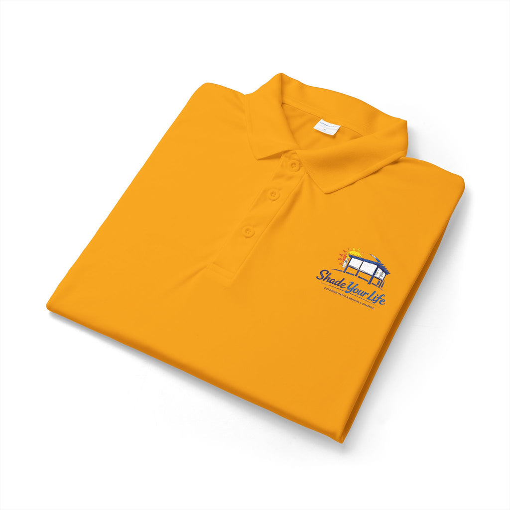 Shade Your Life - 100% Poly Embroidered Polo