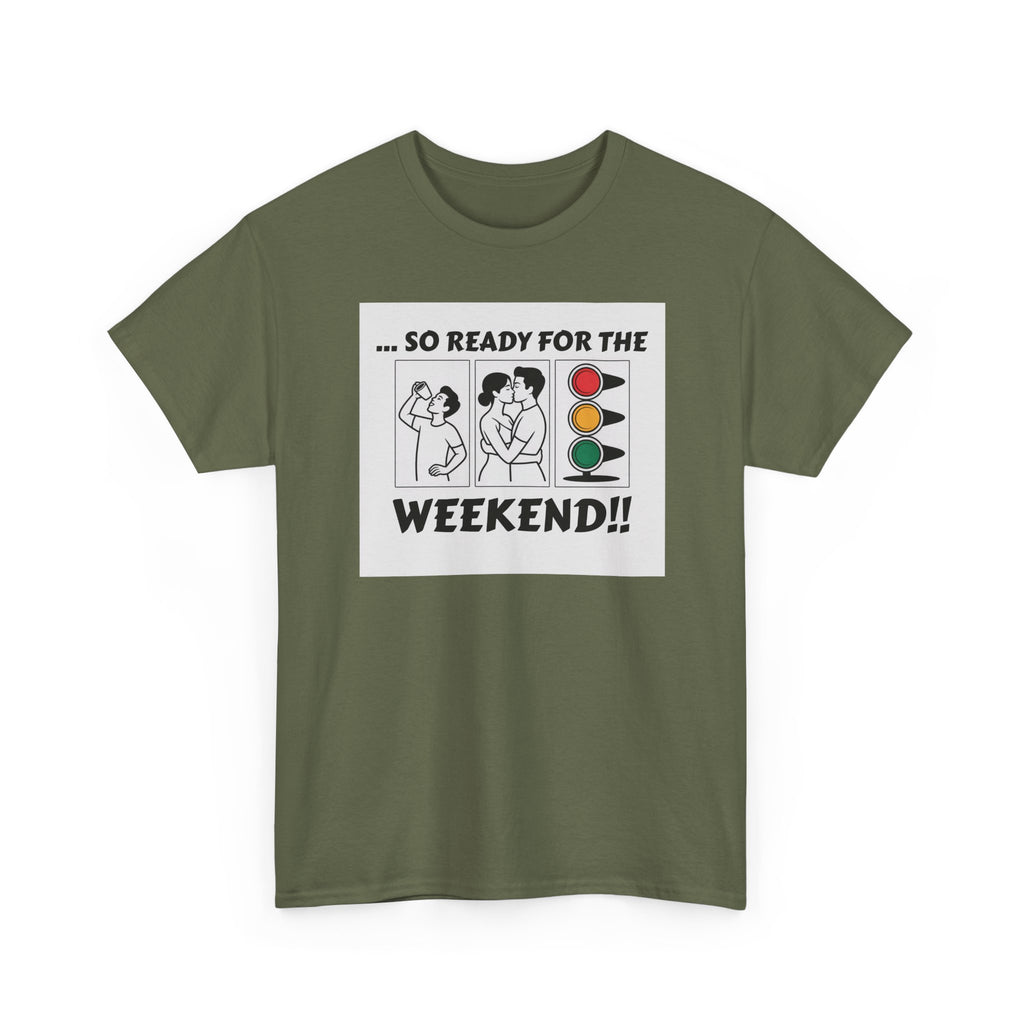 Weekend Vibes Unisex Heavy Cotton Tee