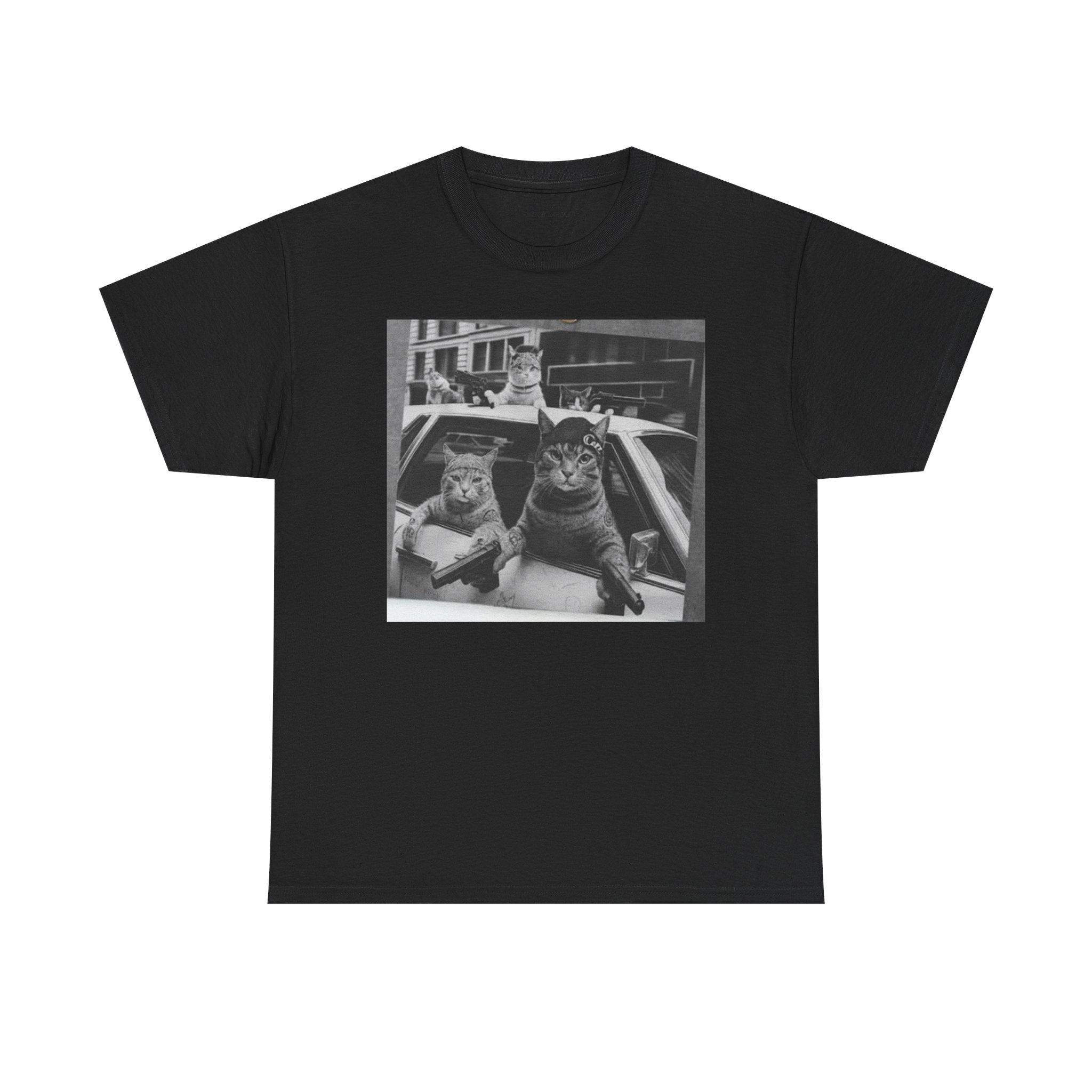 Cat Gang-Heavy Cotton Tee