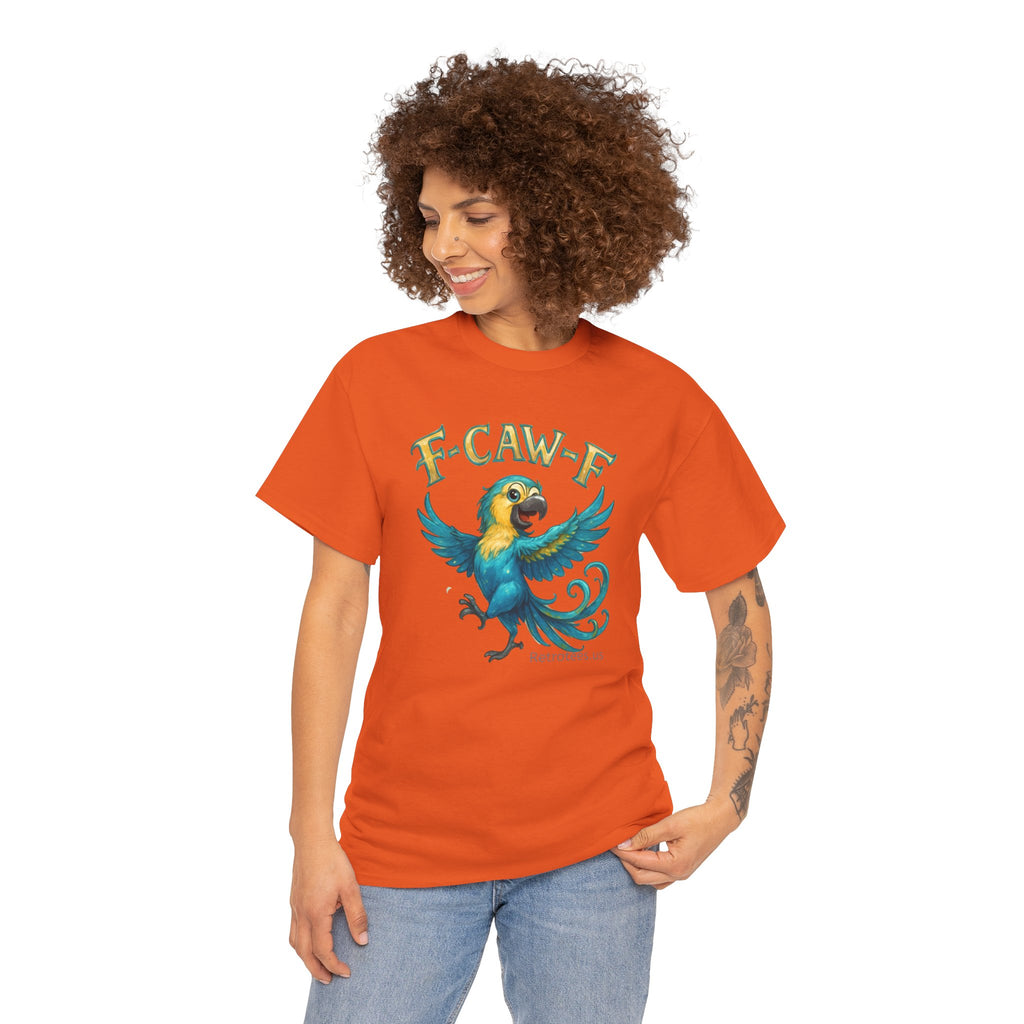 Parrot 'F-CAW-F' Graphic Tee