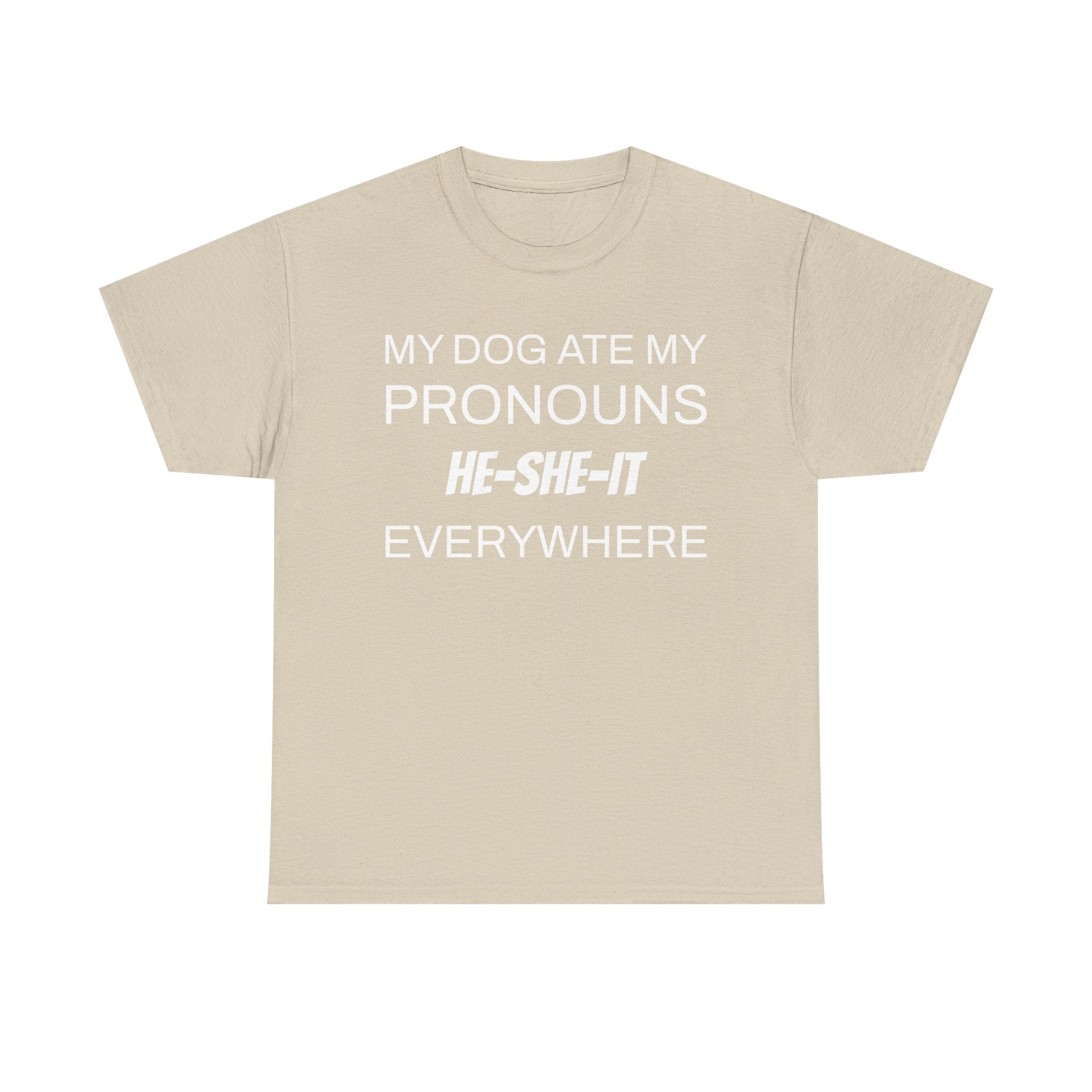 Funny Pronouns T-Shirt, Trendy LGBTQ+ Pride Tee, Casual Wear, Everyday Statement Top