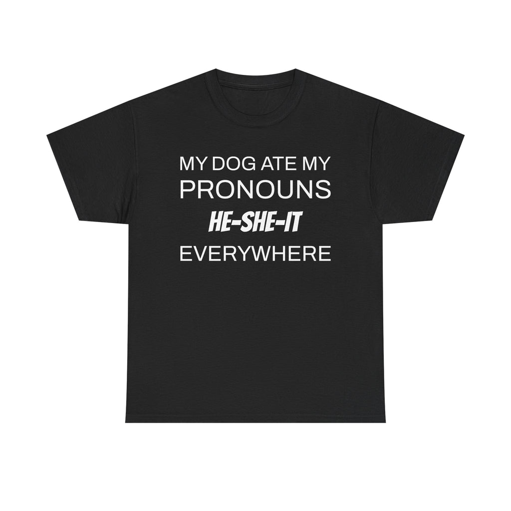 Funny Pronouns T-Shirt, Trendy LGBTQ+ Pride Tee, Casual Wear, Everyday Statement Top
