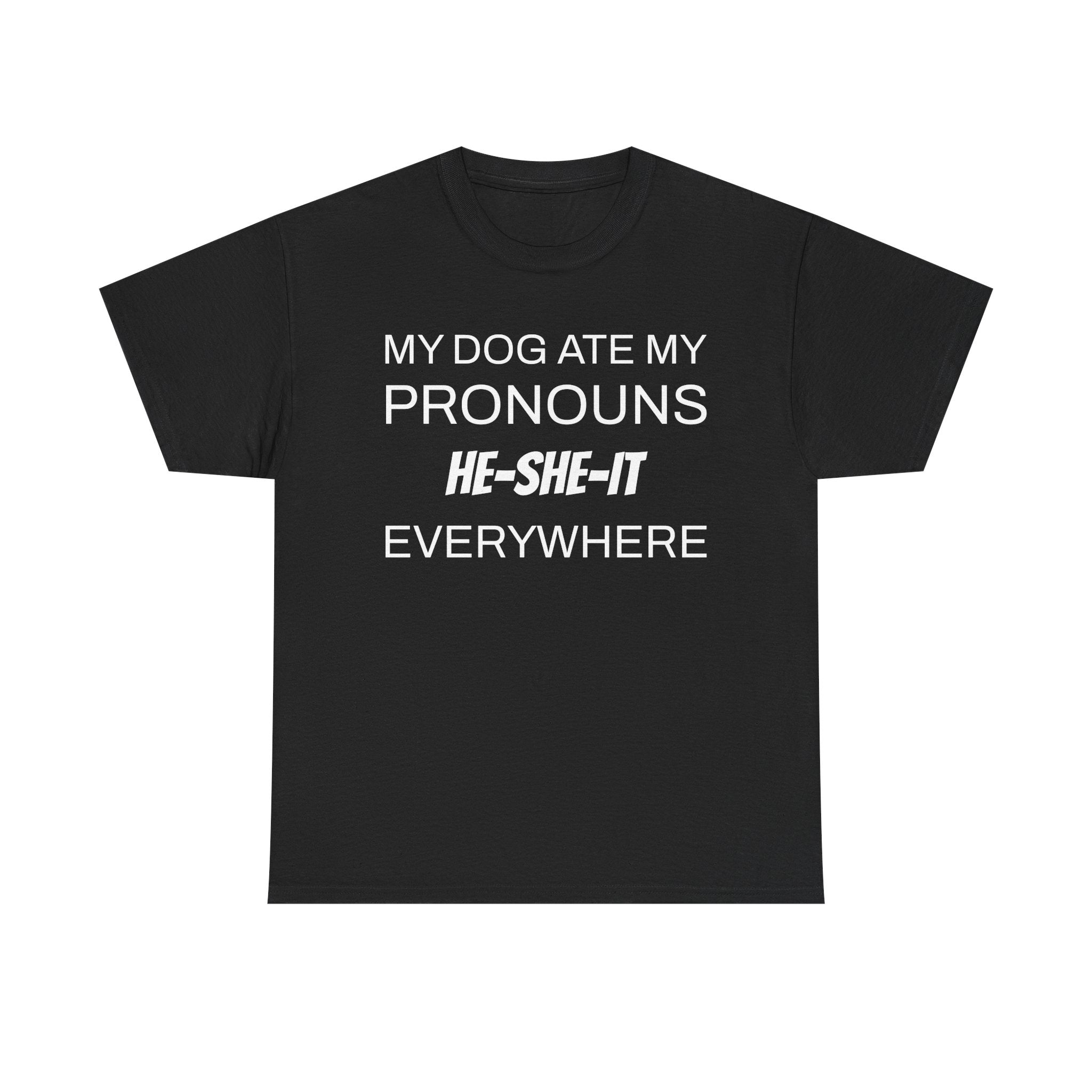 Funny Pronouns T-Shirt, Trendy LGBTQ+ Pride Tee, Casual Wear, Everyday Statement Top