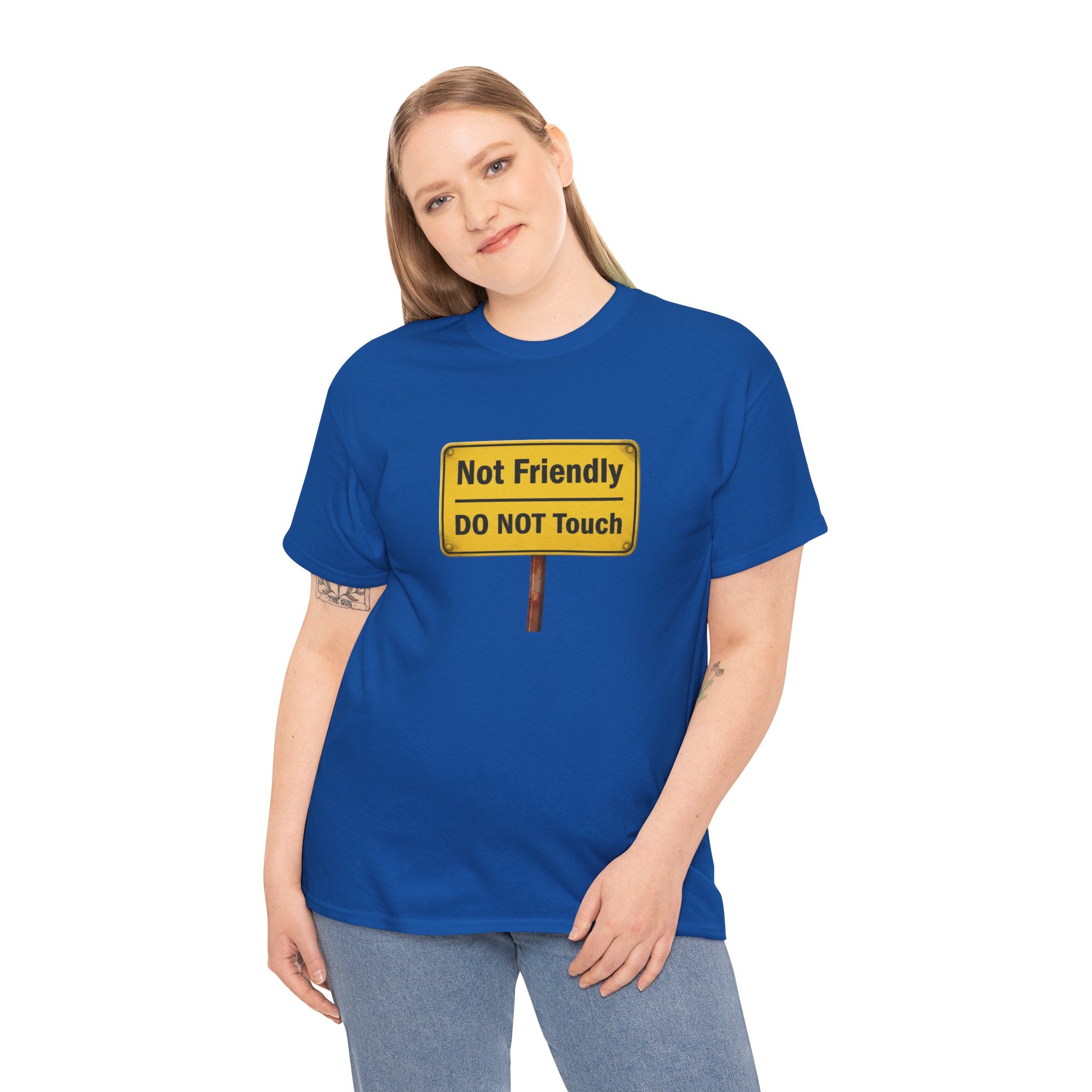 Not Friendly - Heavy Cotton Tee