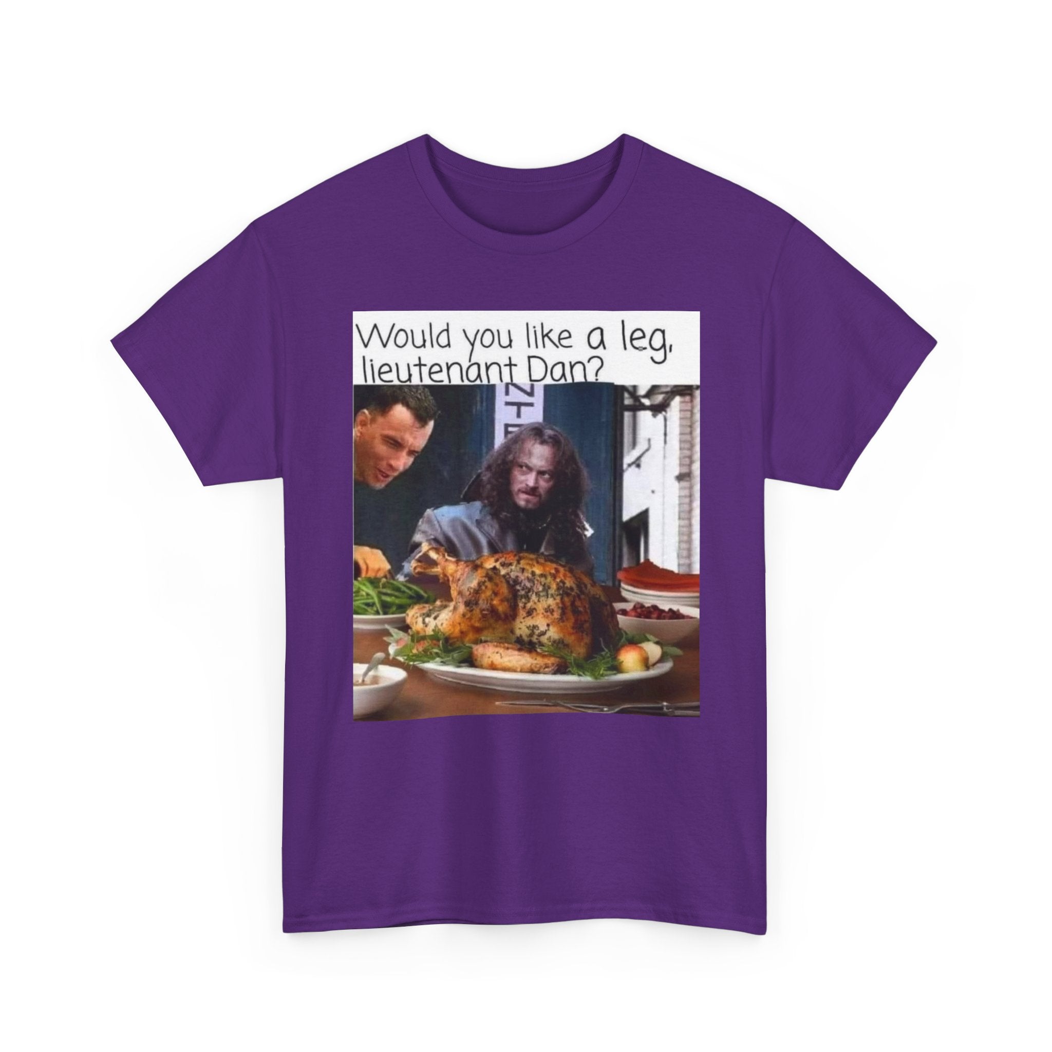 Lieutenant Dan Funny Thanksgiving T-Shirt