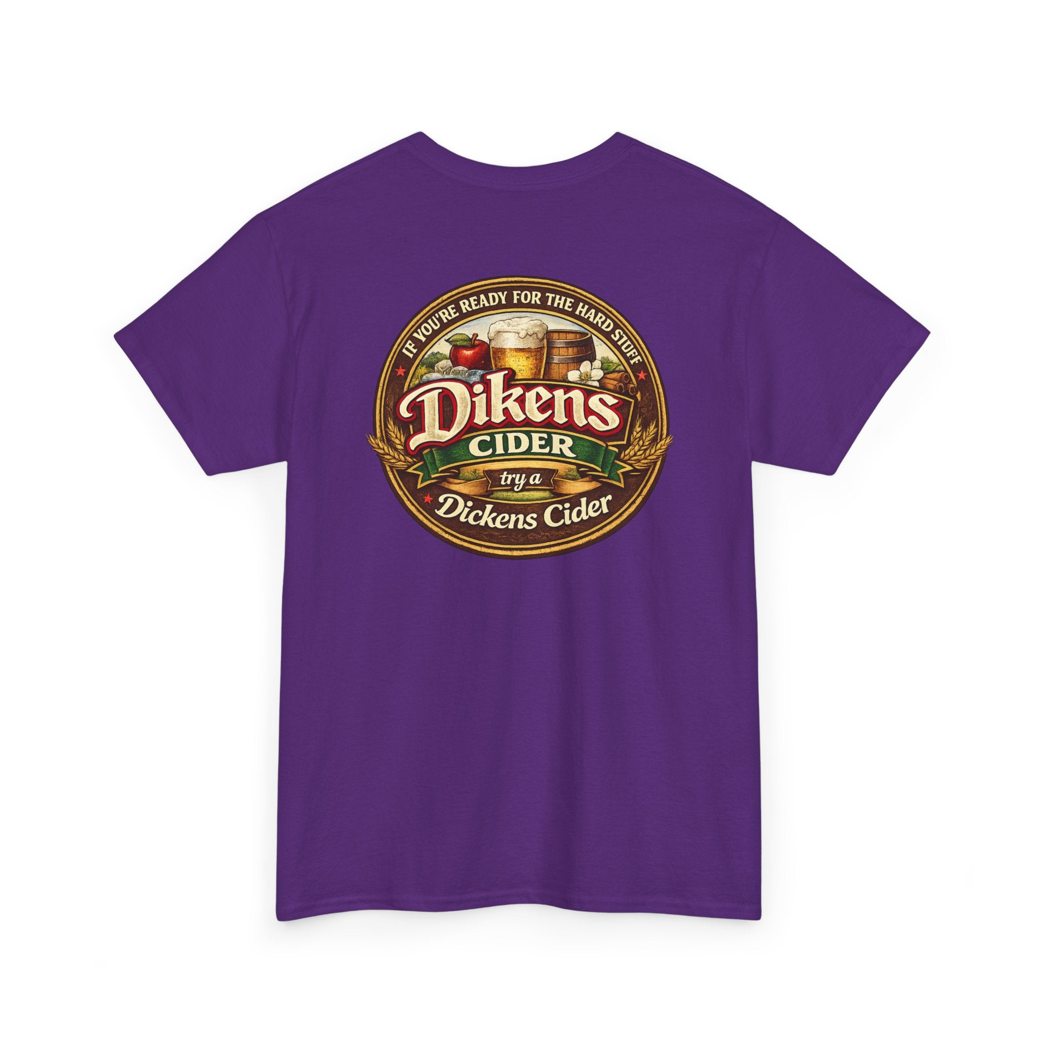 Dickens Cider - Hard Stuff Heavy Cotton Tee