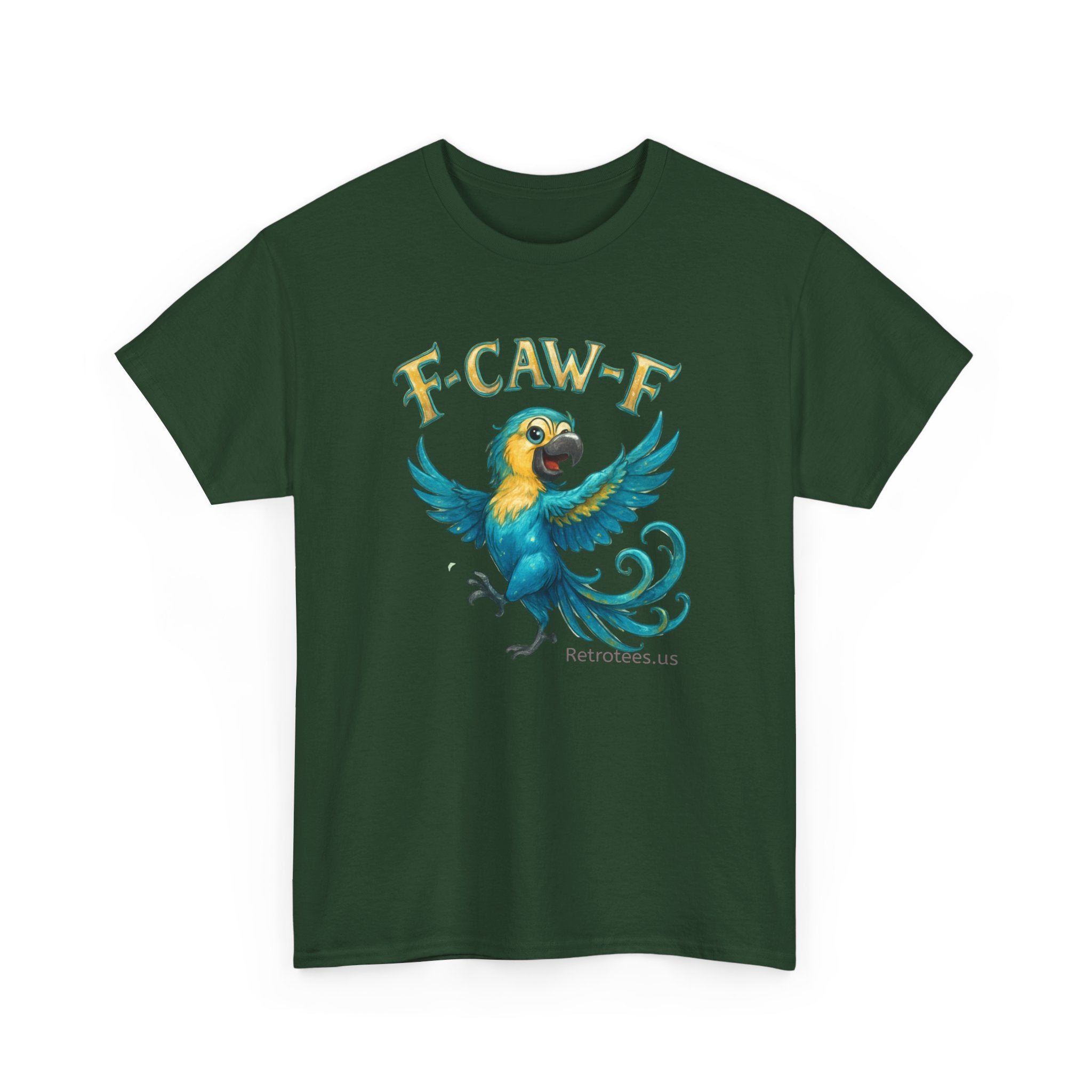 Parrot 'F-CAW-F' Graphic Tee