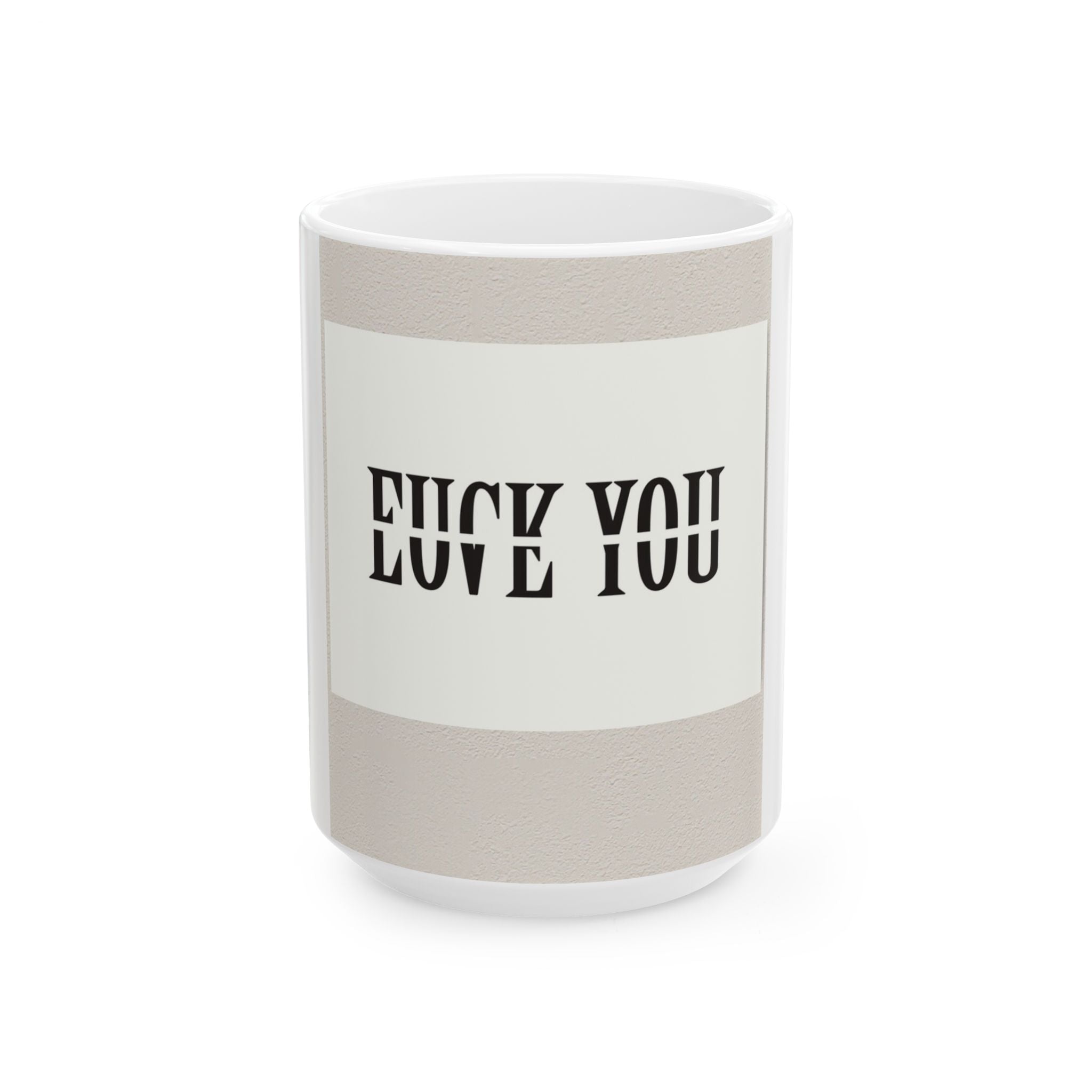 Ceramic Mug — 'Love You'