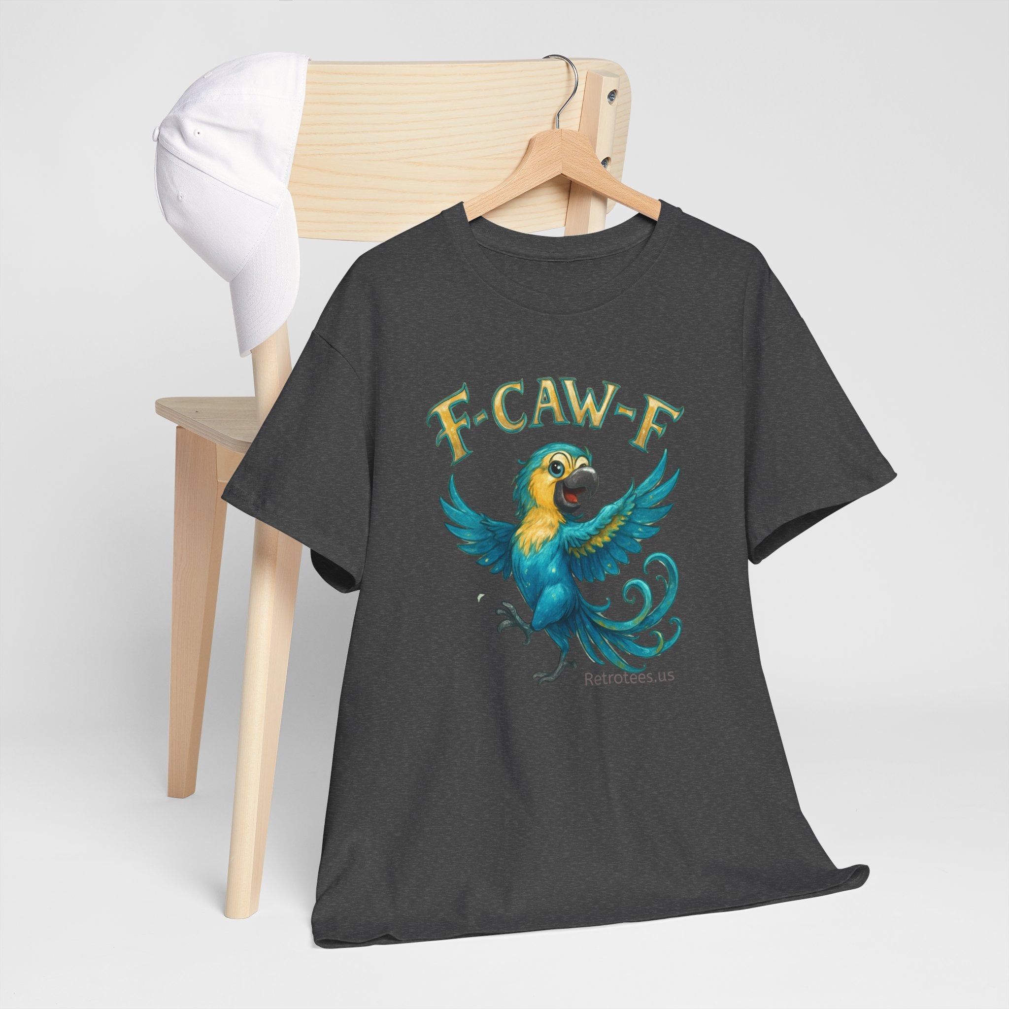 Parrot 'F-CAW-F' Graphic Tee