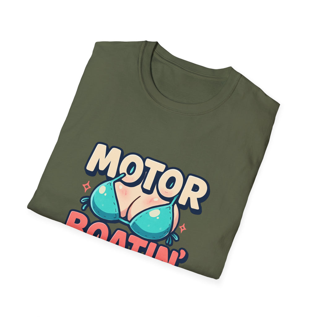 Motor Boatin' Unisex Softstyle T-Shirt