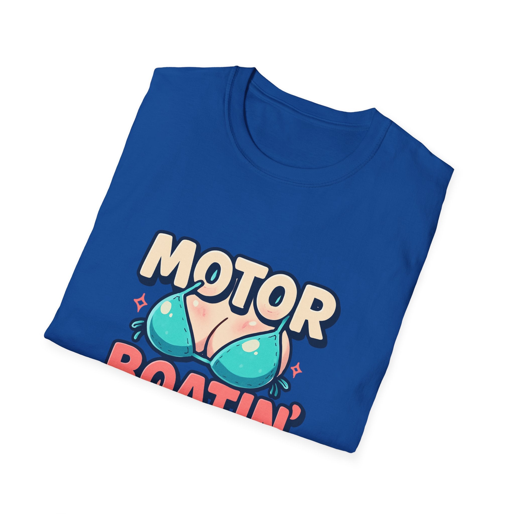 Motor Boatin' Unisex Softstyle T-Shirt