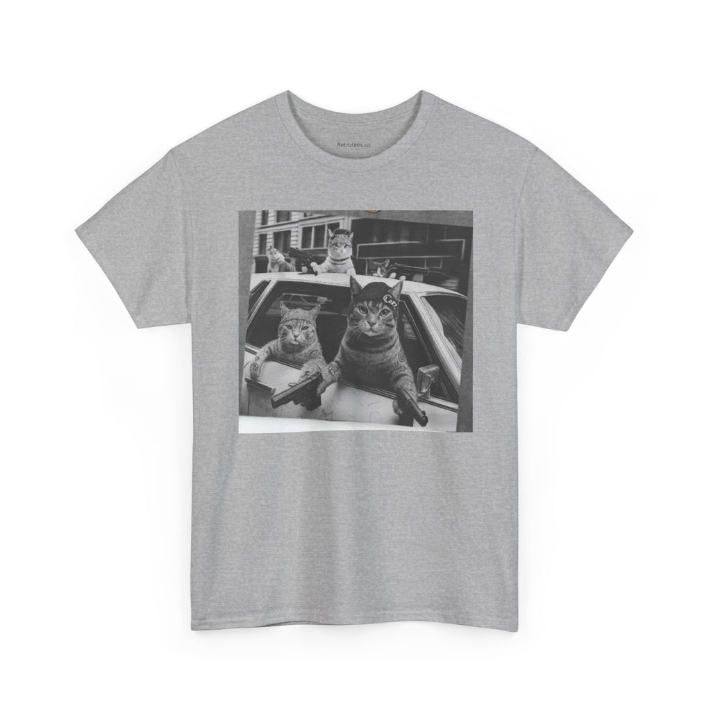 Cat Gang-Heavy Cotton Tee