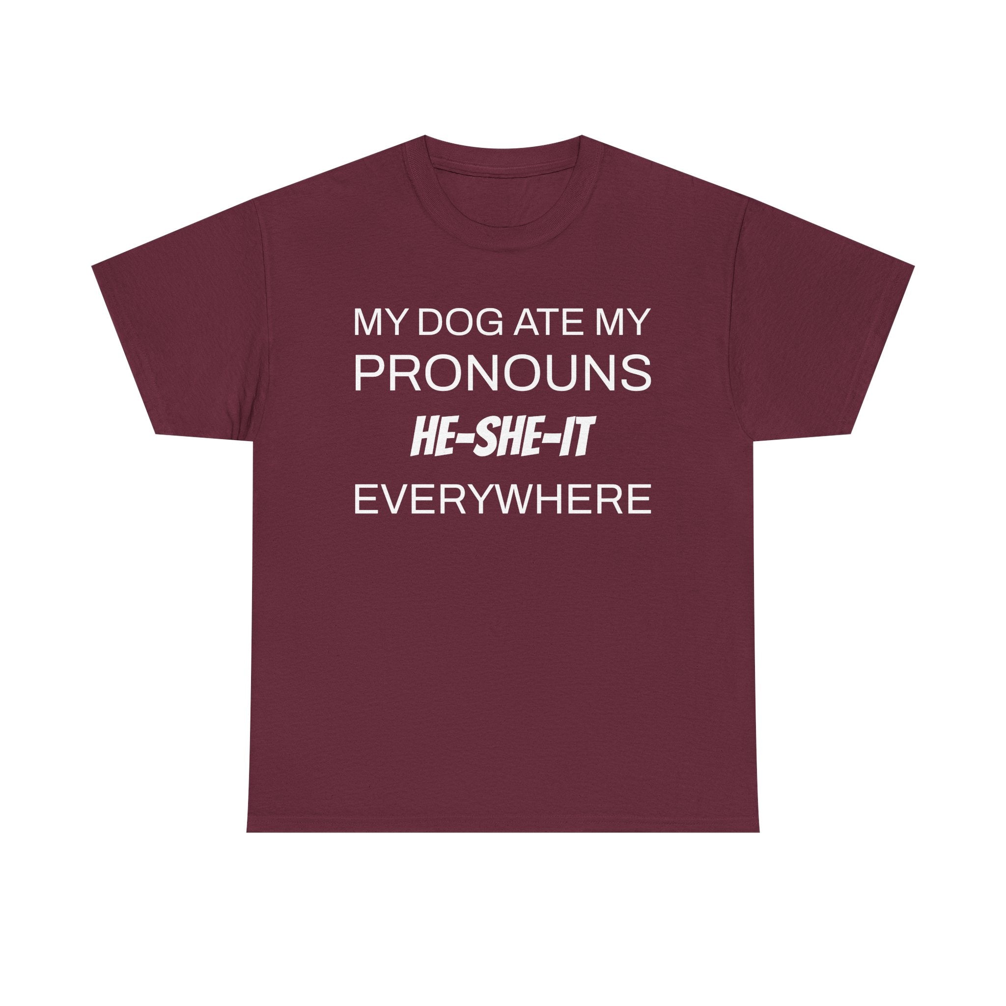 Funny Pronouns T-Shirt, Trendy LGBTQ+ Pride Tee, Casual Wear, Everyday Statement Top