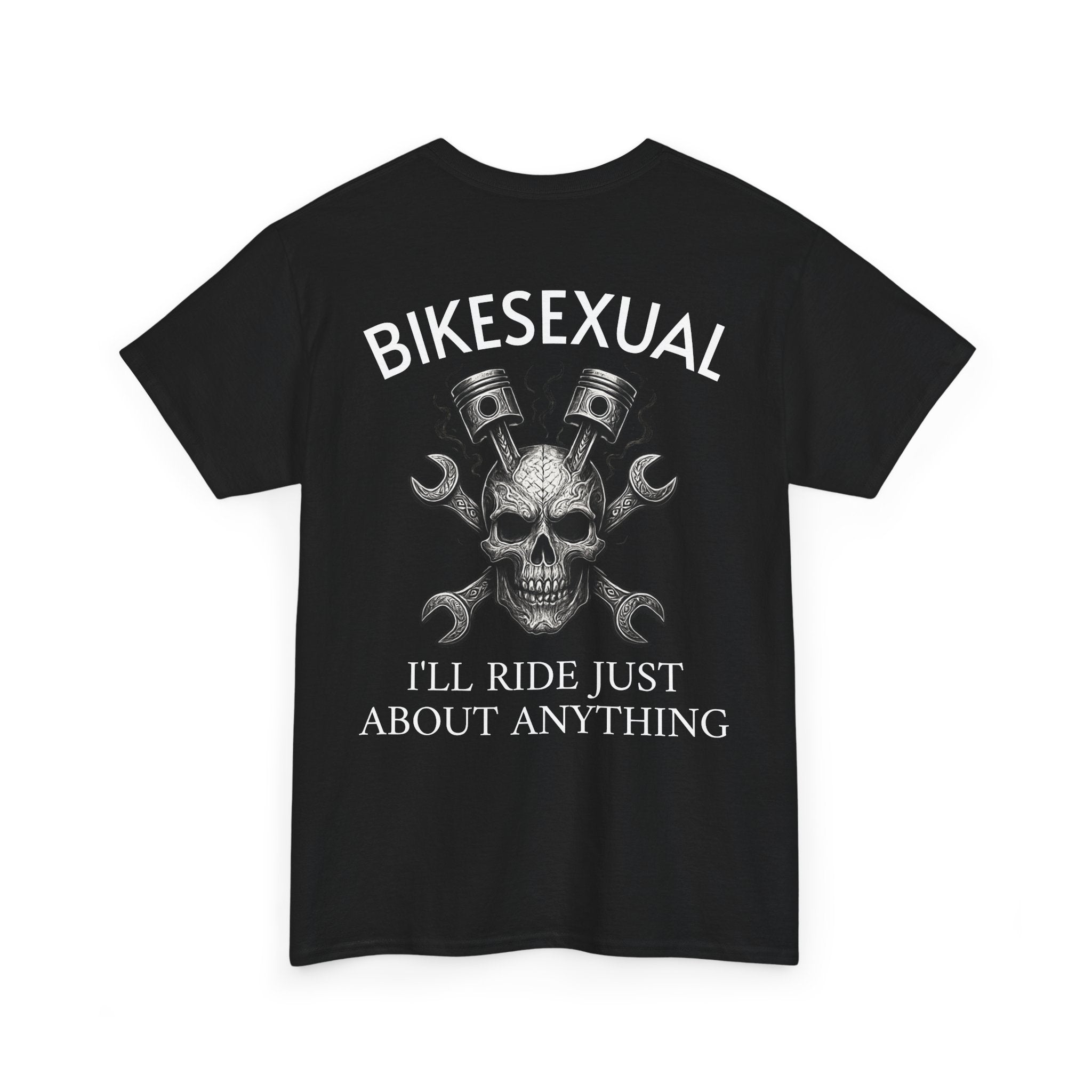 Bikesexual Skull Tee