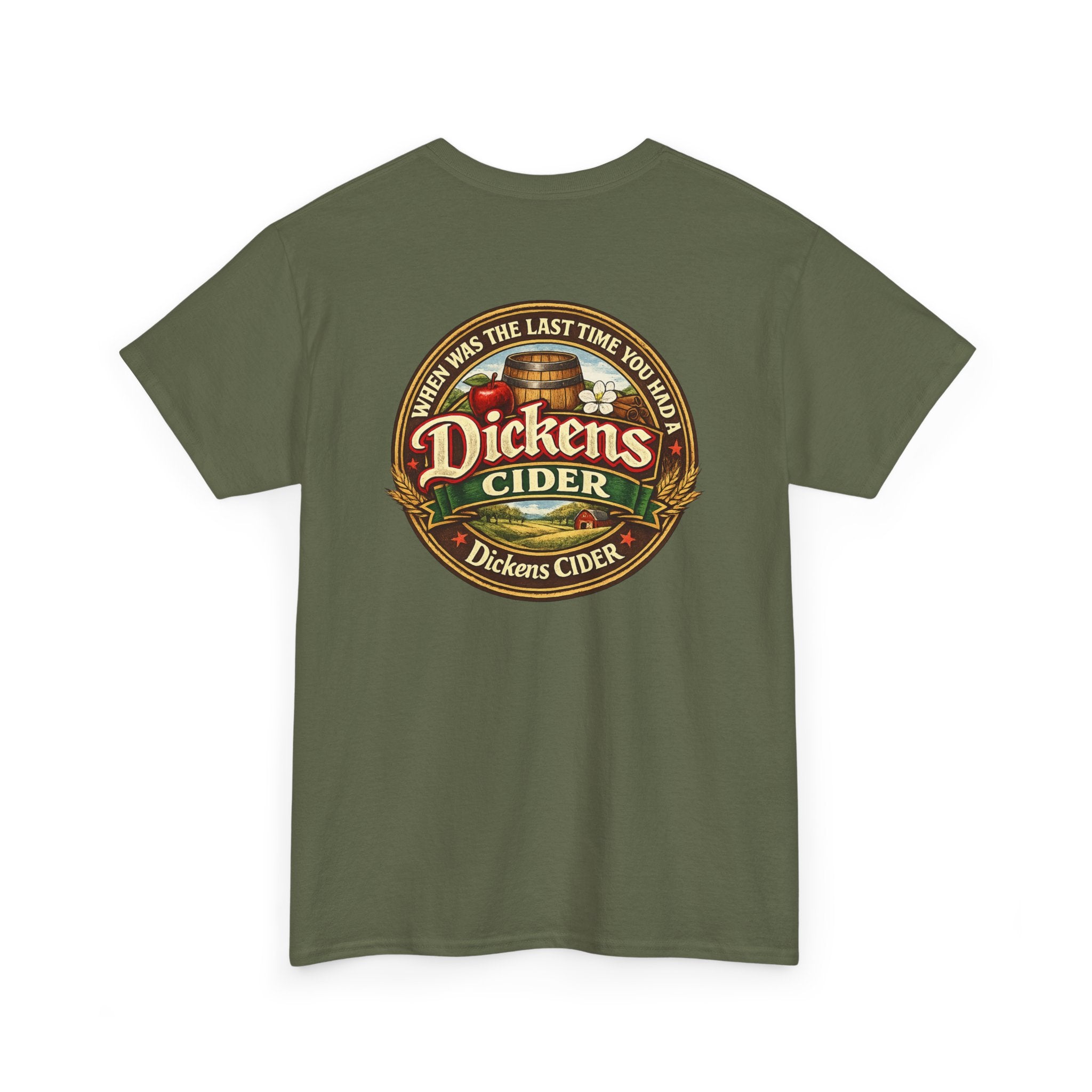 Dickens Cider - When...  Heavy Cotton tee
