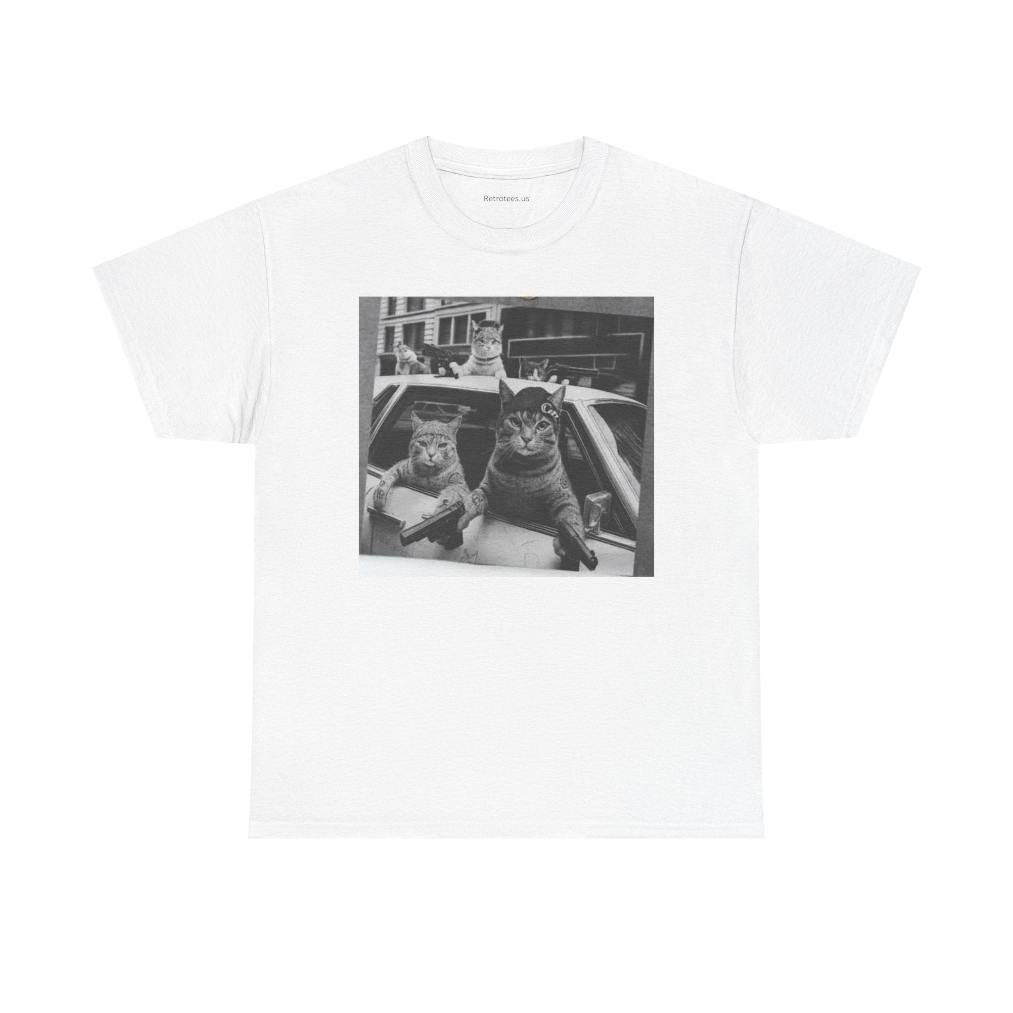 Cat Gang-Heavy Cotton Tee