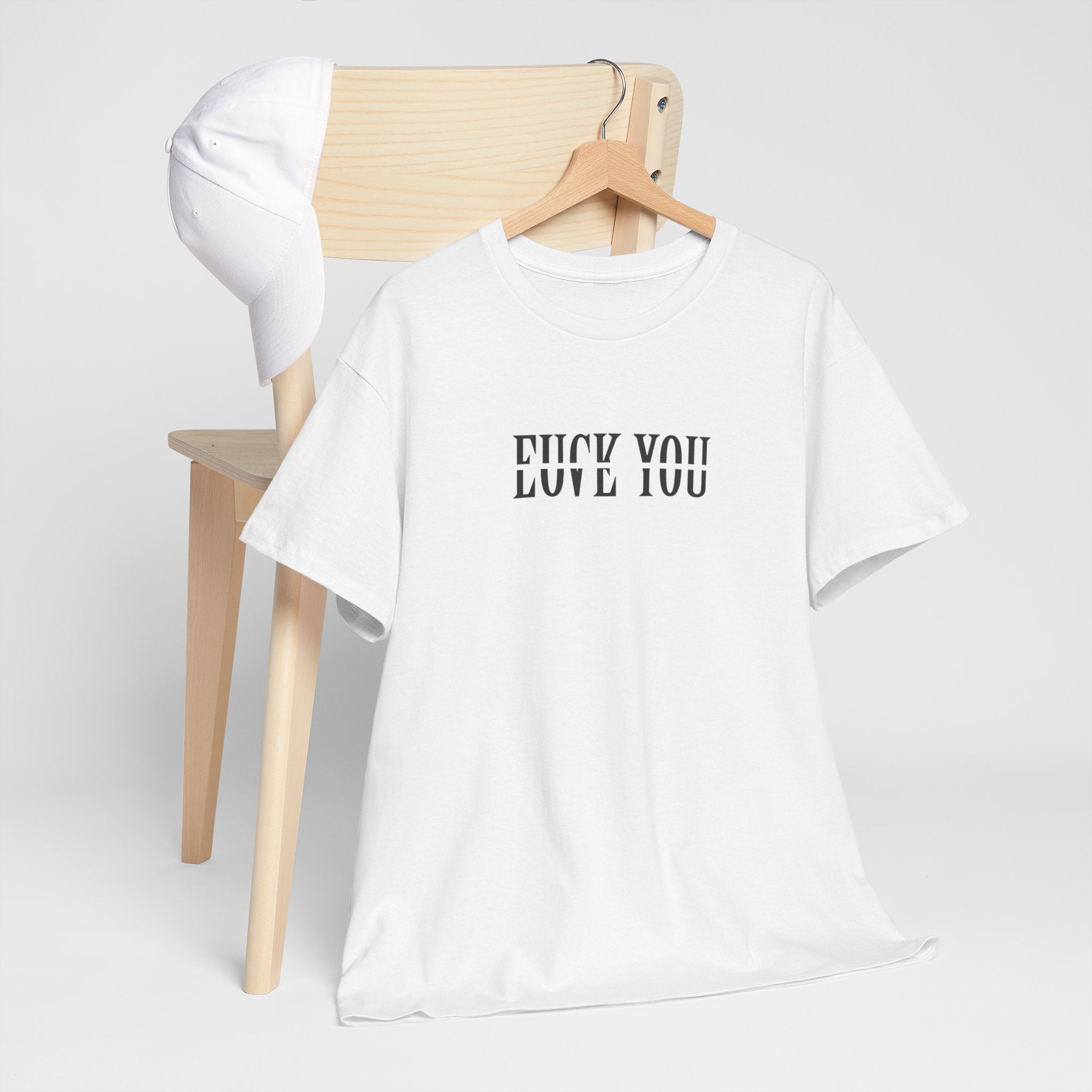 Ambigram "Love You / F*** You"