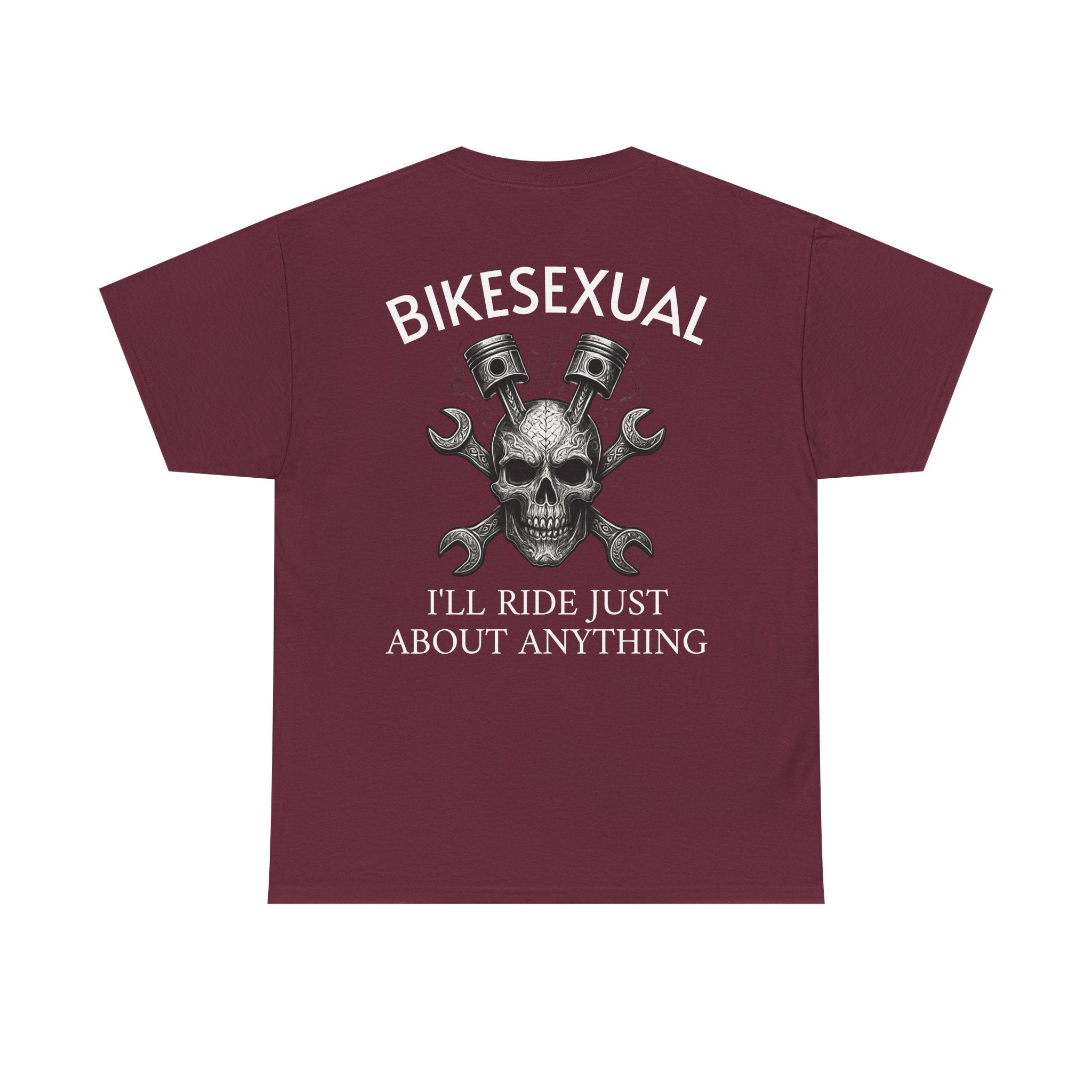 Bikesexual Skull Tee