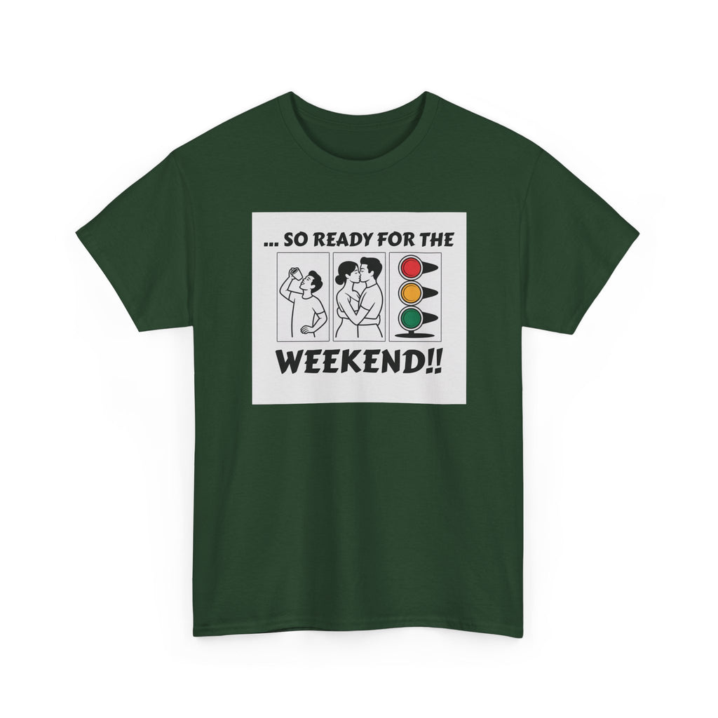 Weekend Vibes Unisex Heavy Cotton Tee