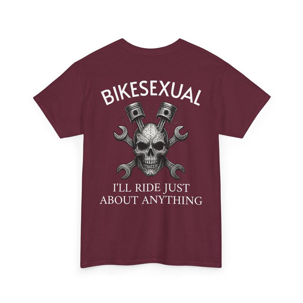 Bikesexual Skull Tee