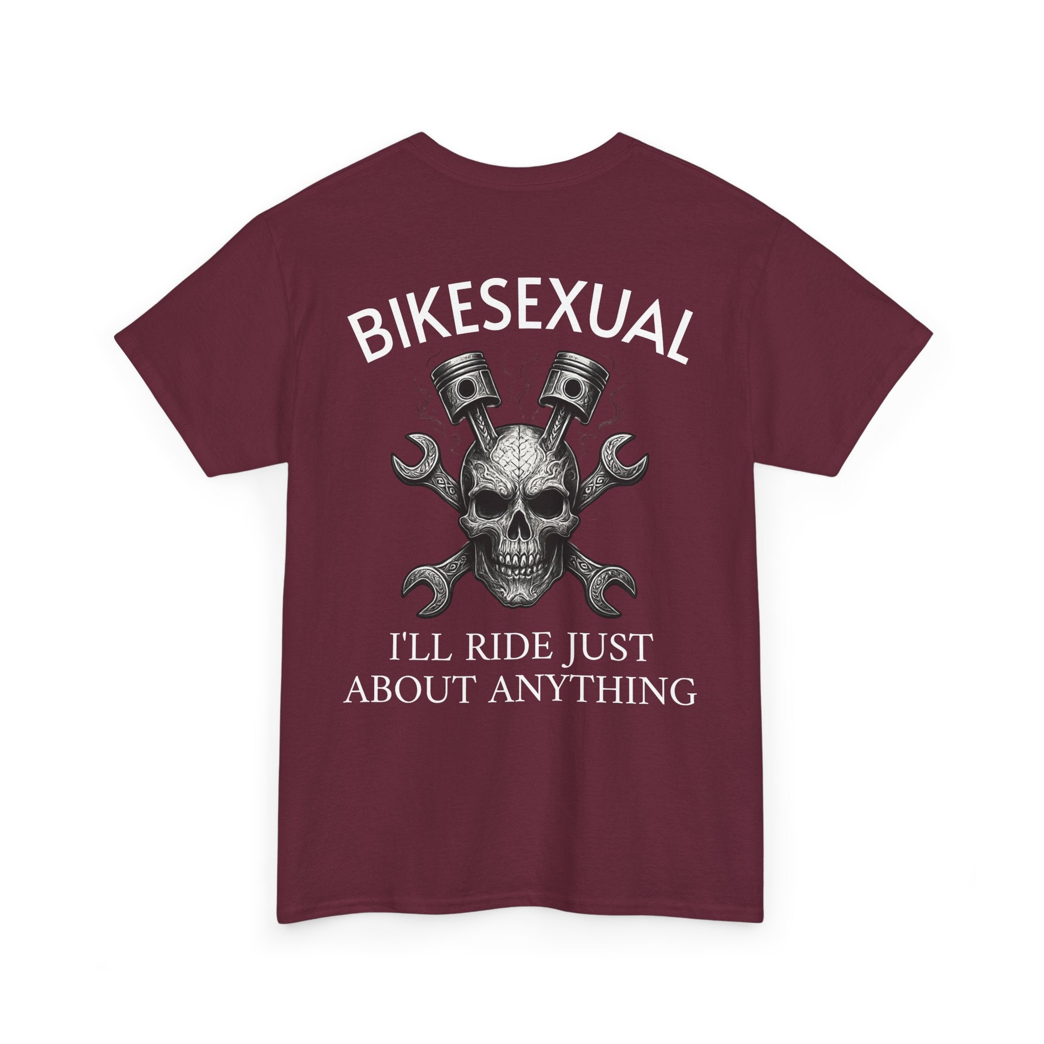 Bikesexual Skull Tee