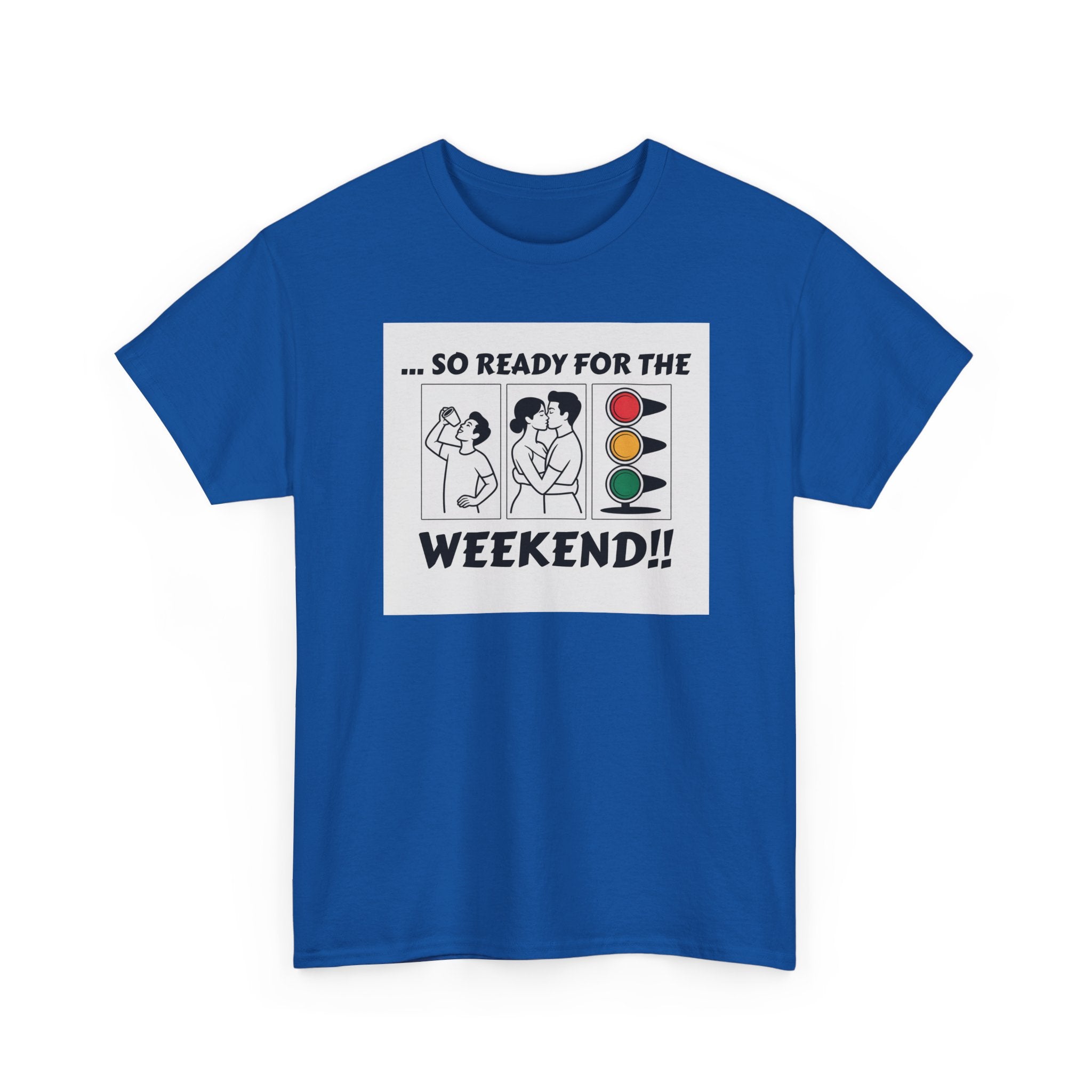 Weekend Vibes Unisex Heavy Cotton Tee