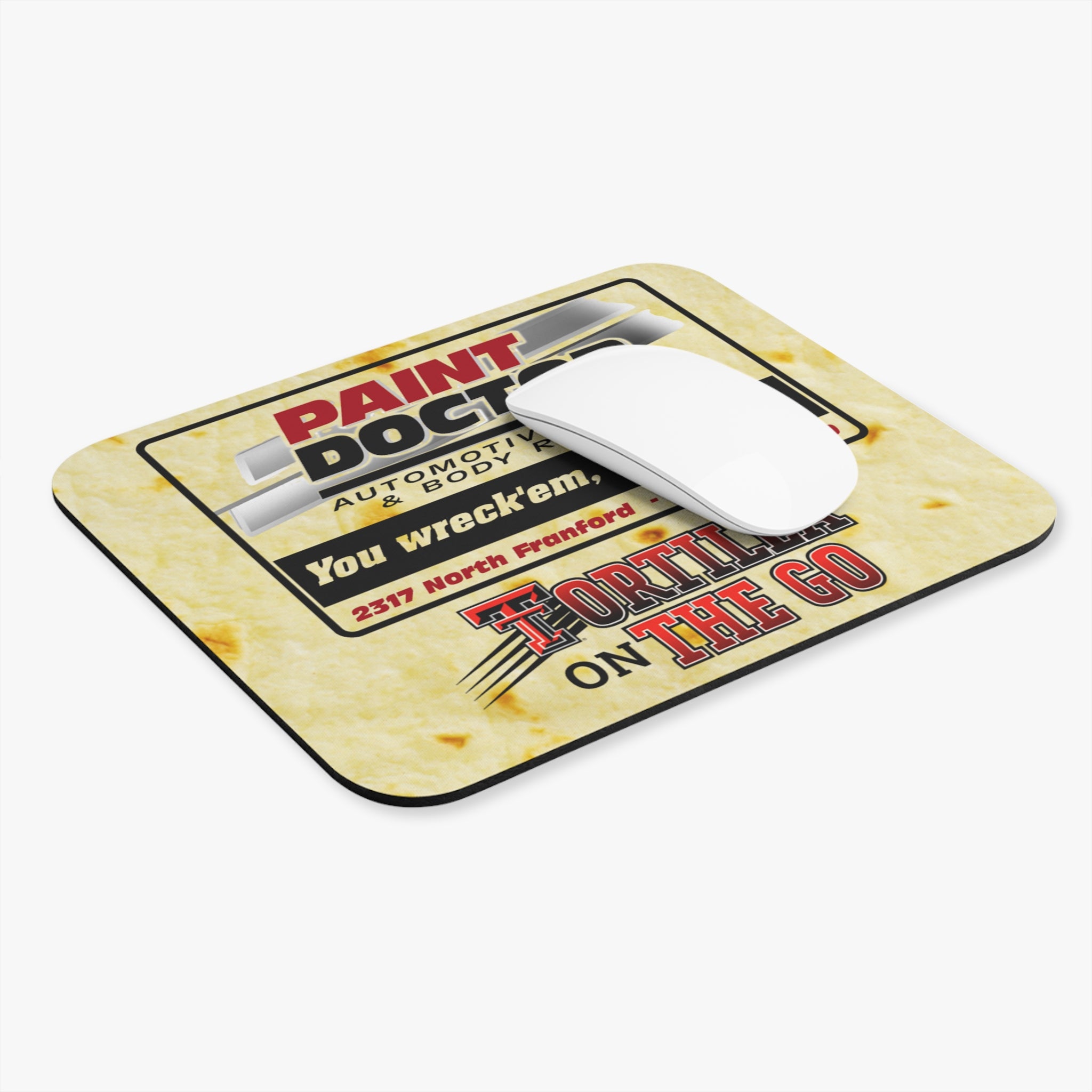 Mouse Pad - 'Paint Doctor: You wreck'em, We fix'em'