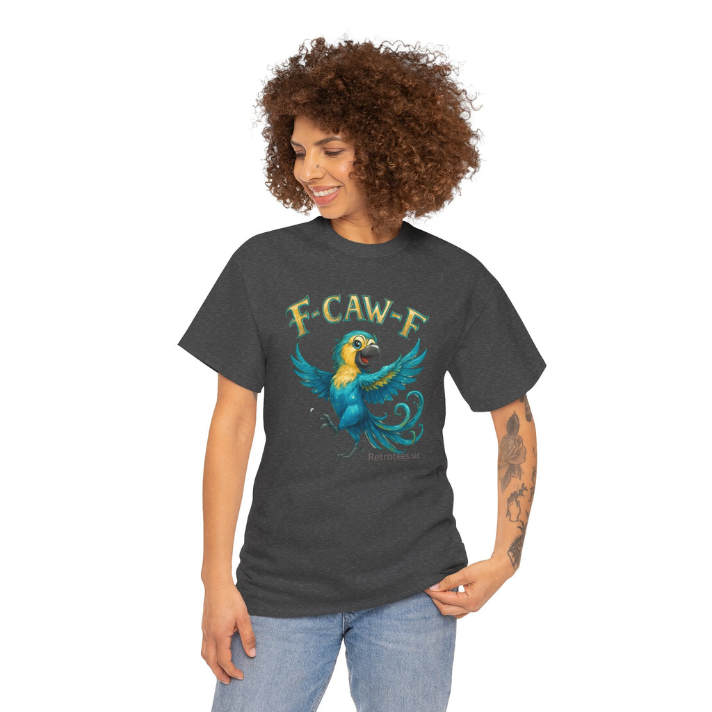 Parrot 'F-CAW-F' Graphic Tee