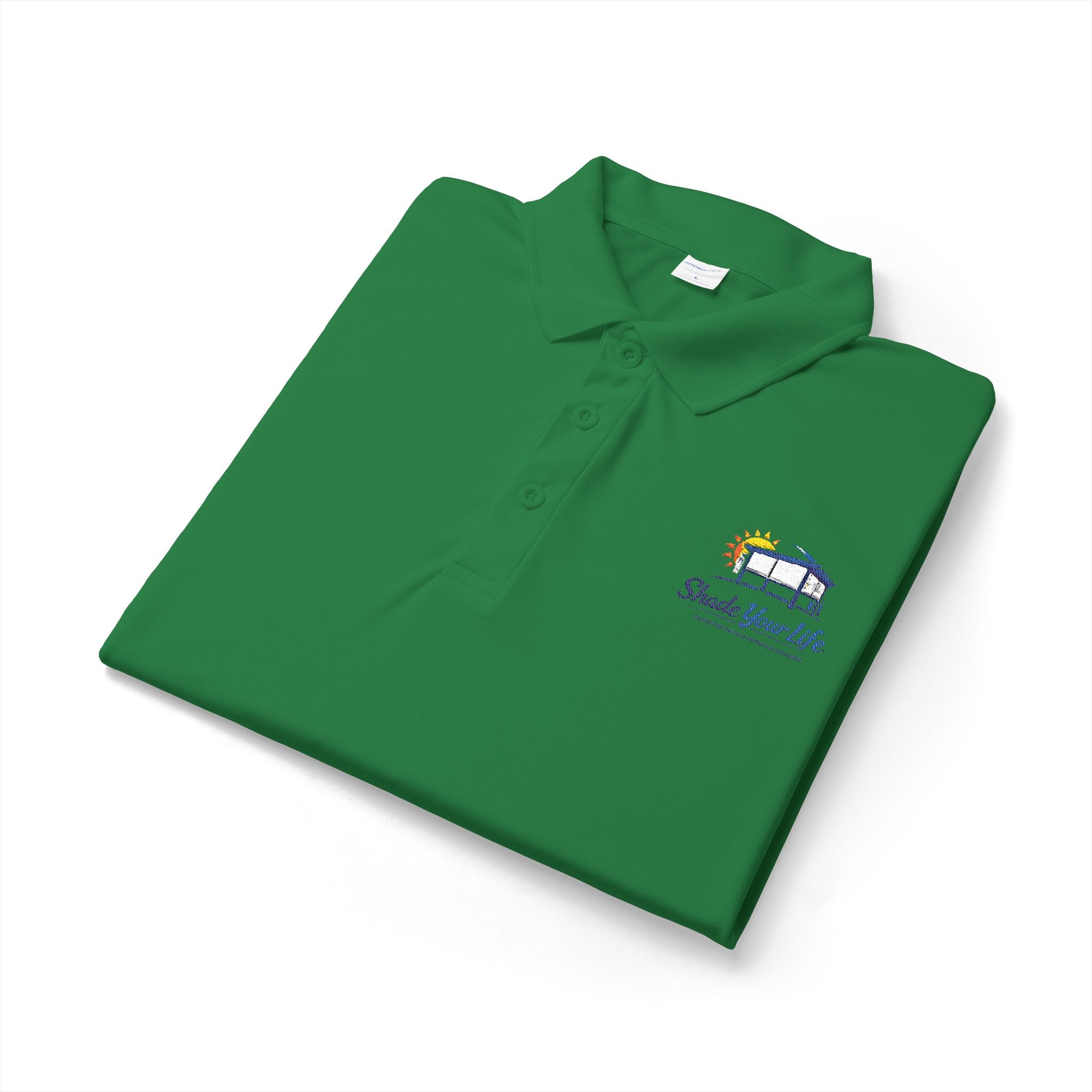 Shade Your Life - 100% Poly Embroidered Polo