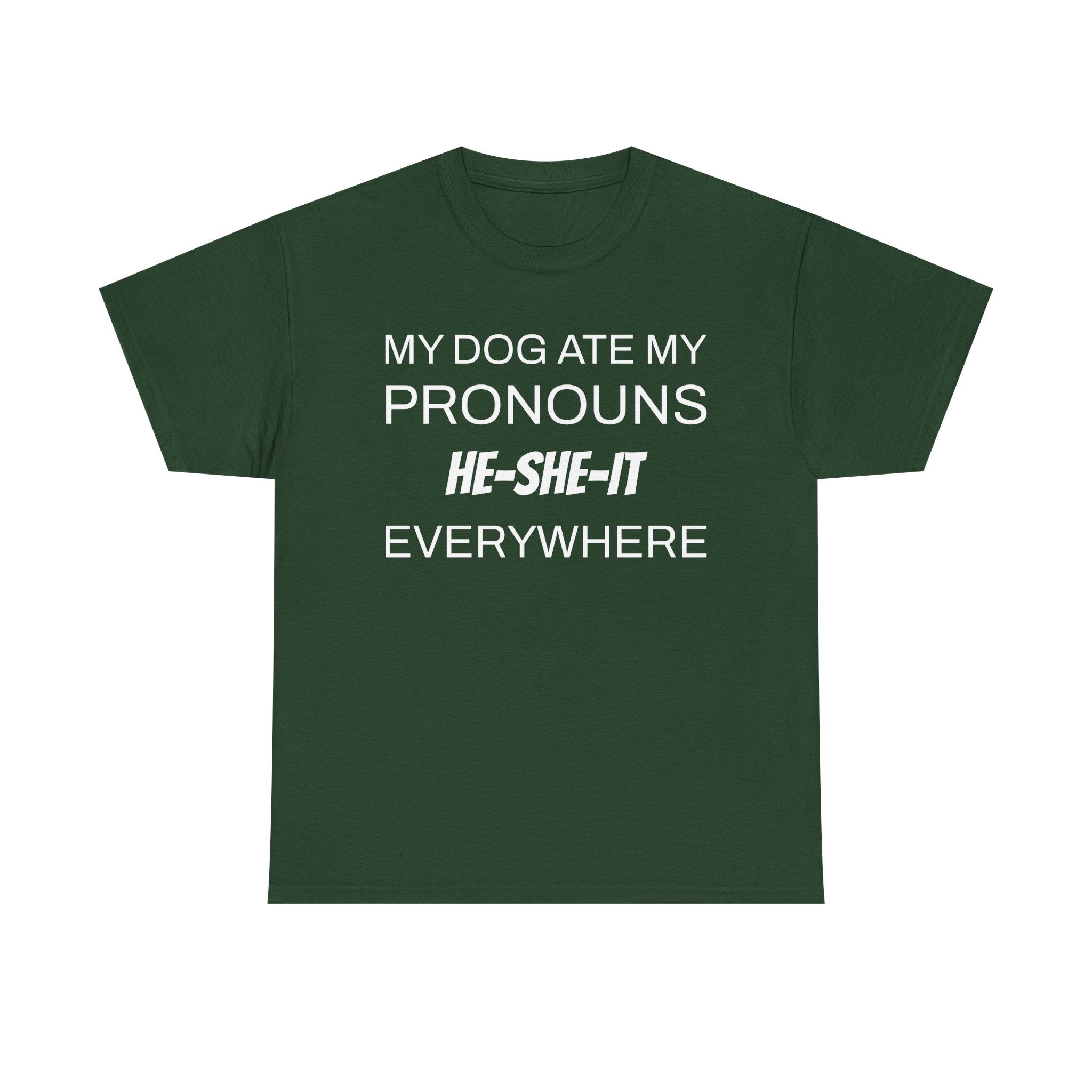 Funny Pronouns T-Shirt, Trendy LGBTQ+ Pride Tee, Casual Wear, Everyday Statement Top