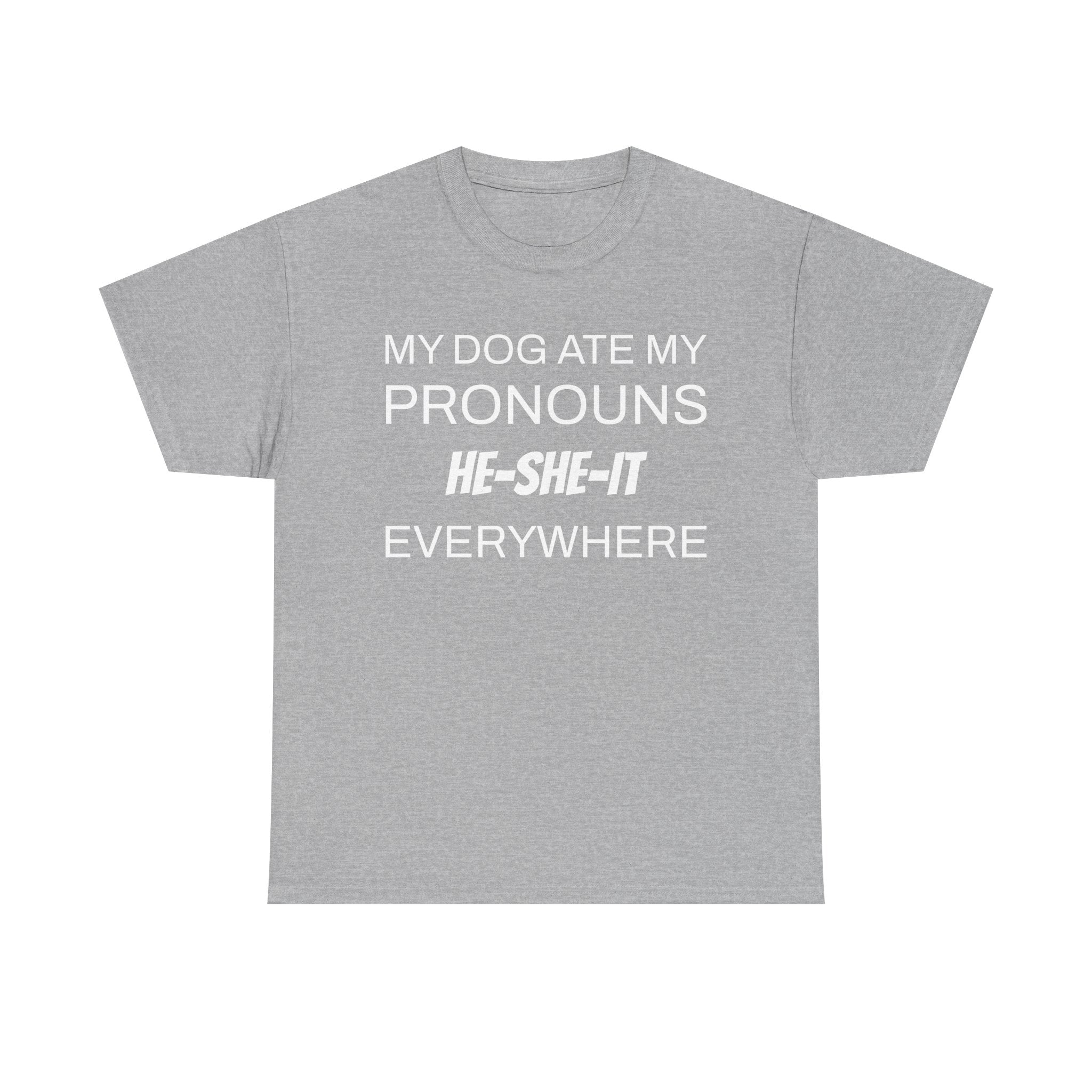 Funny Pronouns T-Shirt, Trendy LGBTQ+ Pride Tee, Casual Wear, Everyday Statement Top