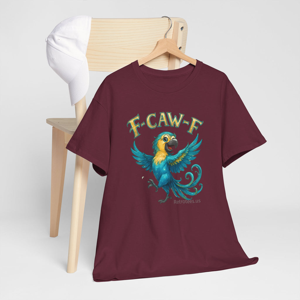 Parrot 'F-CAW-F' Graphic Tee