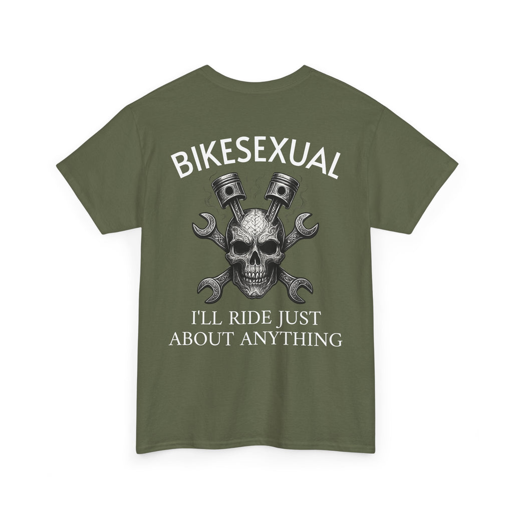 Bikesexual Skull Tee